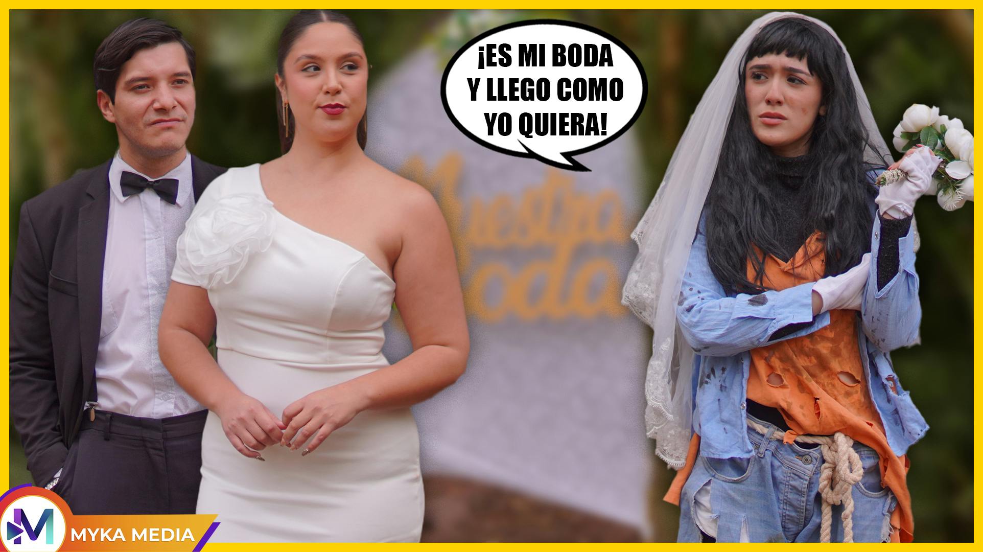 Llegó a su boda vestida de vagabunda