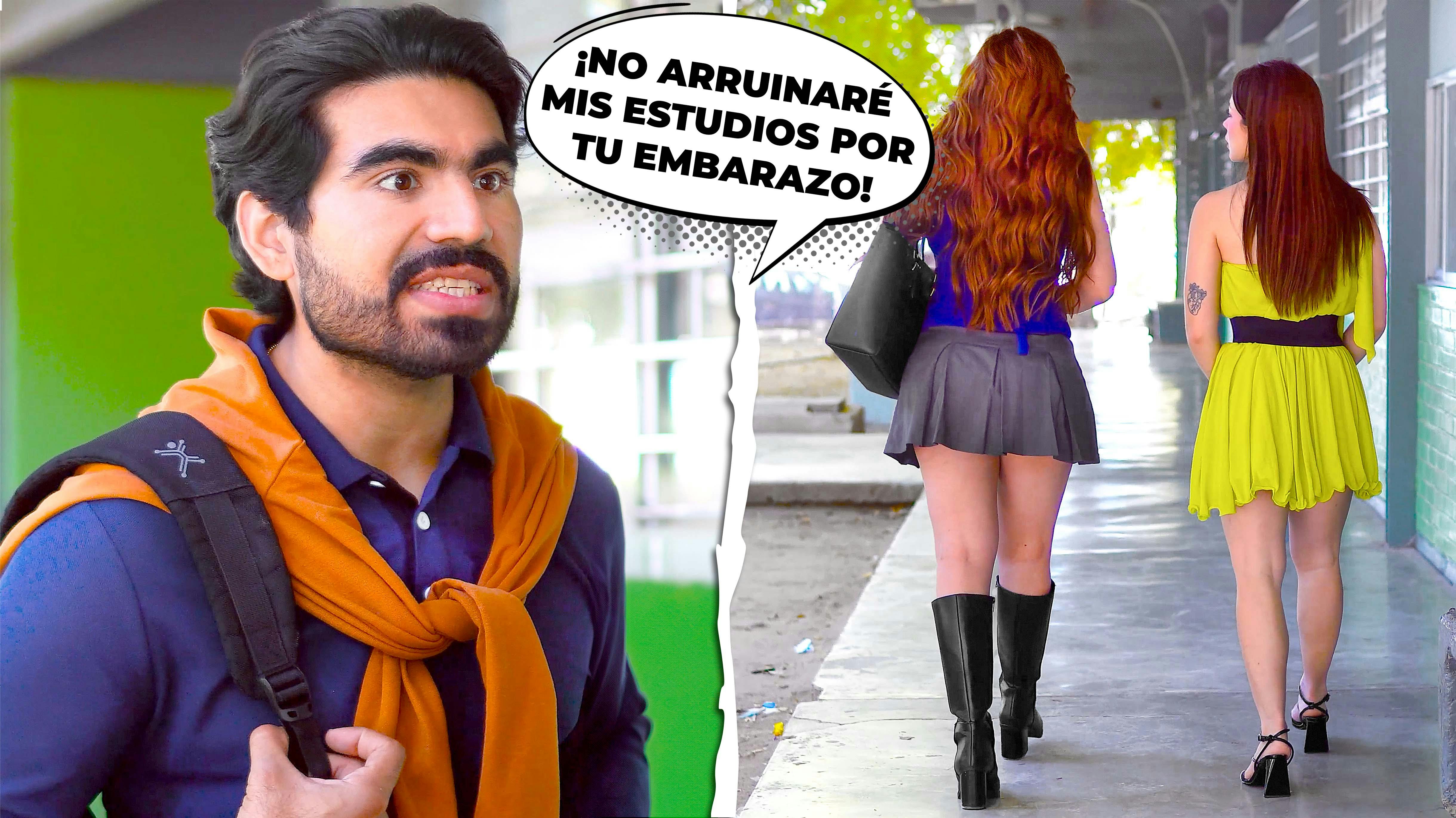 Su novio la abandonó por salir embarazada
