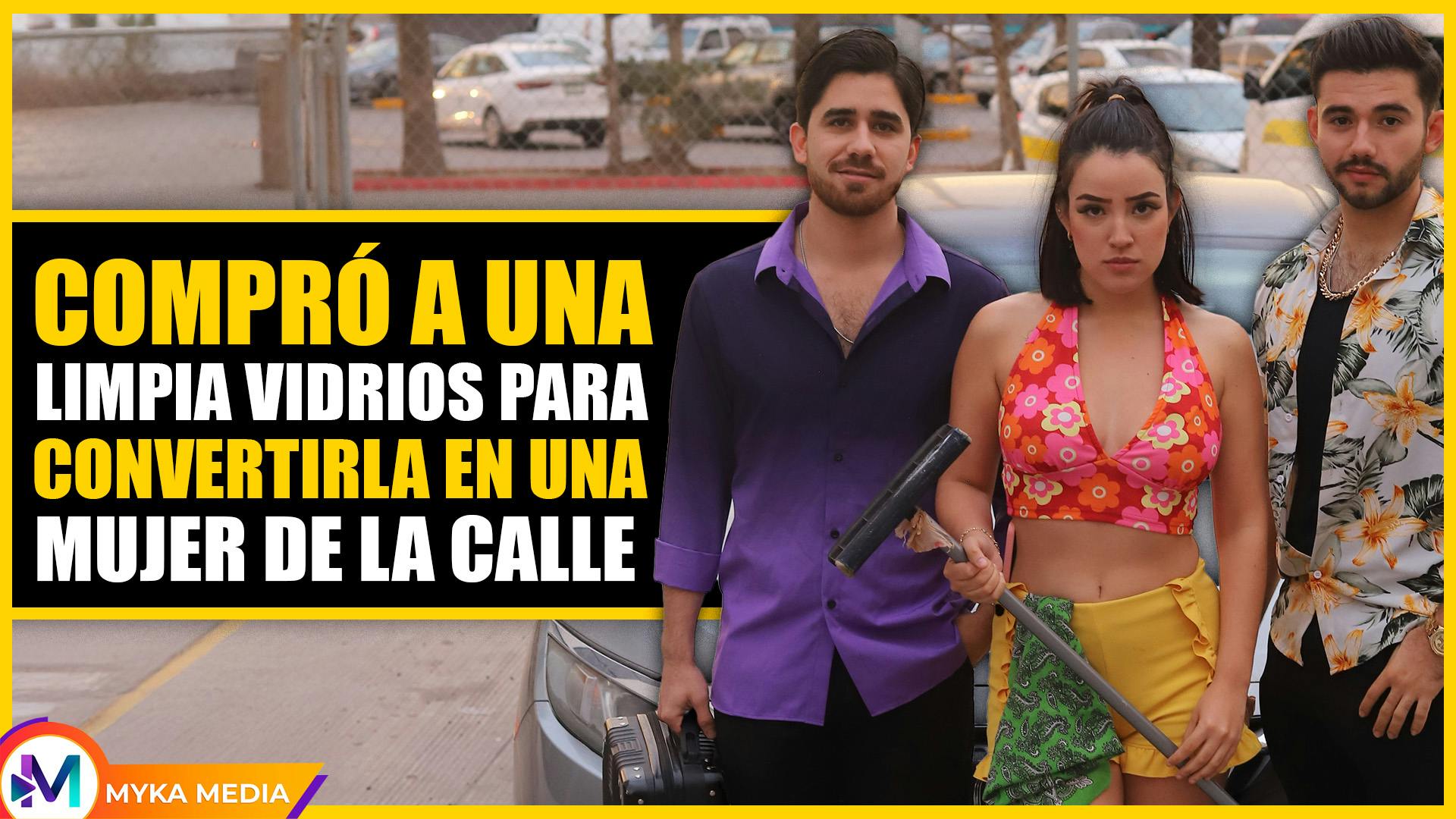 Compró una limpia vidrios para convertirla en una mujer de la calle