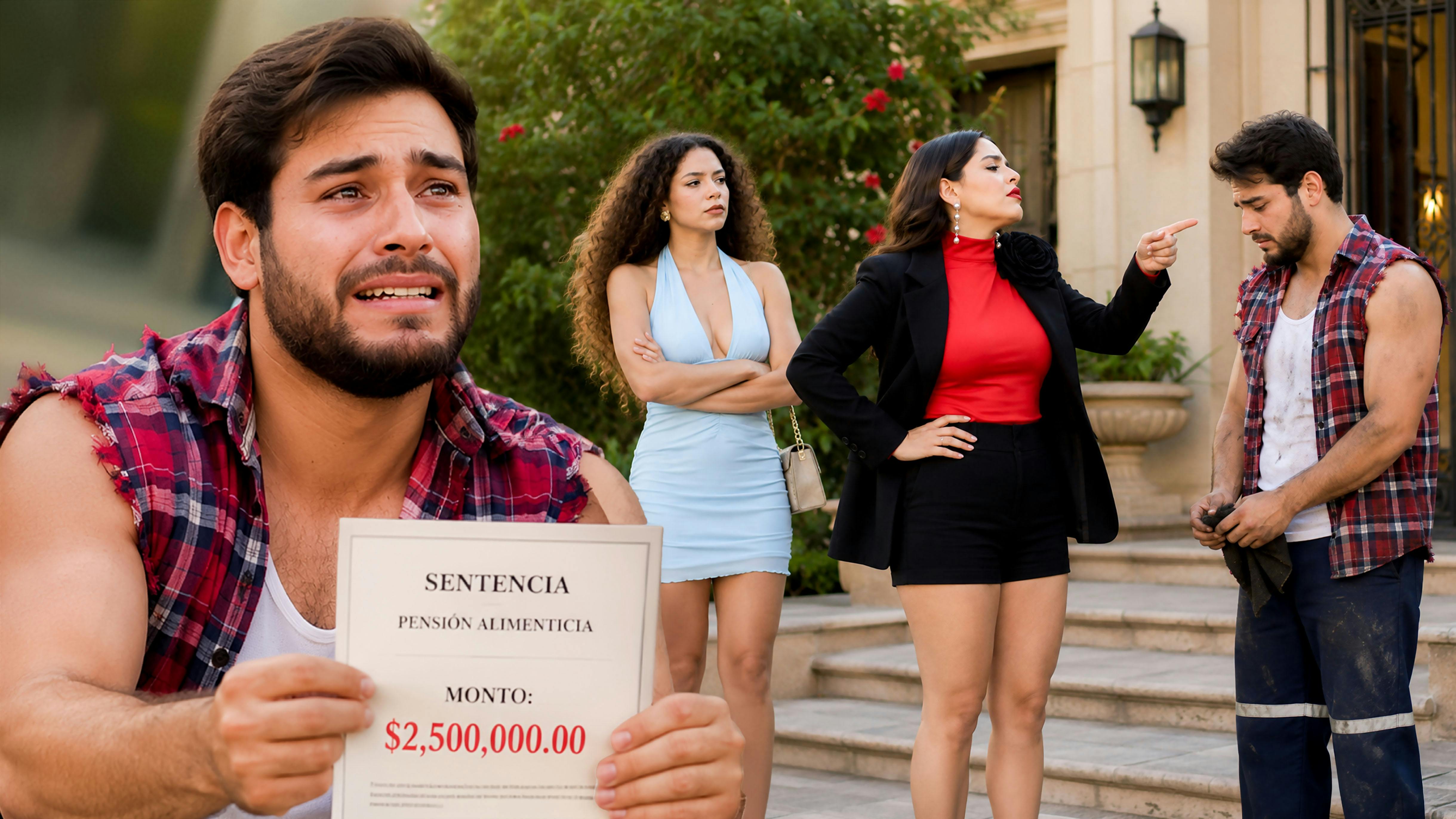 Lo obligaron a pagar una pensión millonaria para ver a su hijo