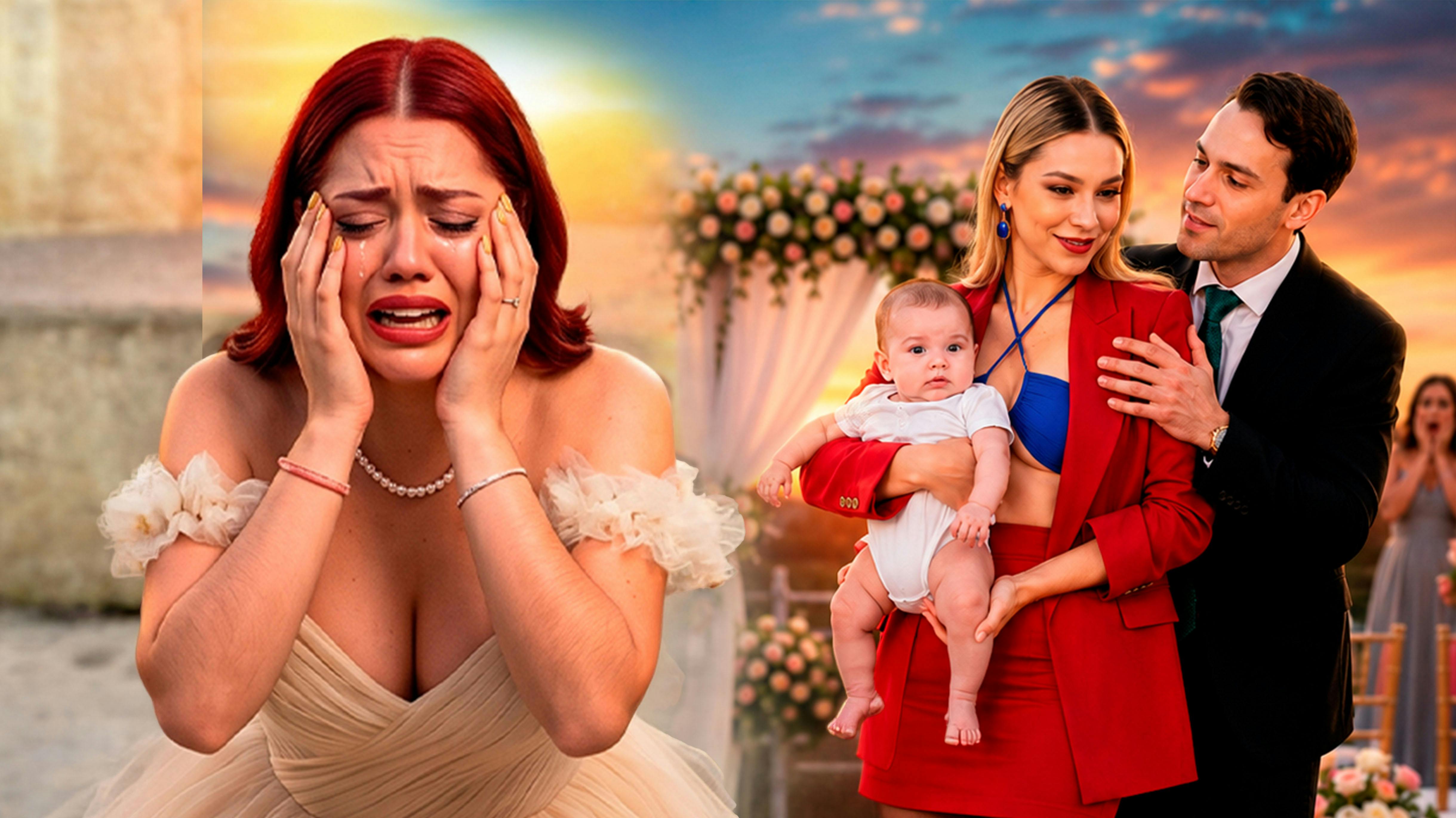 La dejó plantada el día de su boda por tener un hijo que no era de él