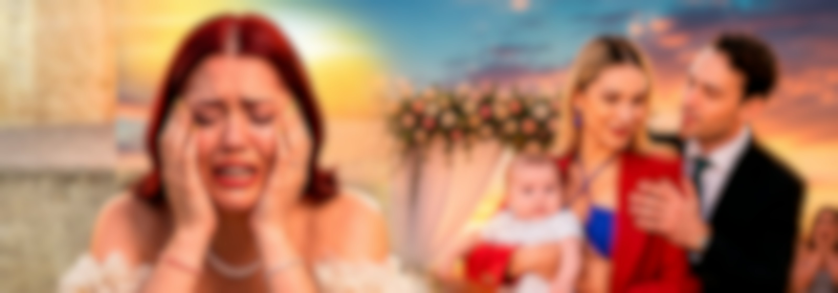 La dejó plantada el día de su boda por tener un hijo que no era de él