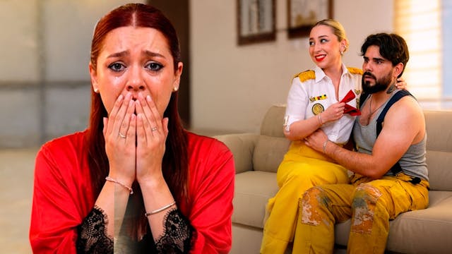 Descubrió que su esposo bombero la engañaba de una forma muy extraña