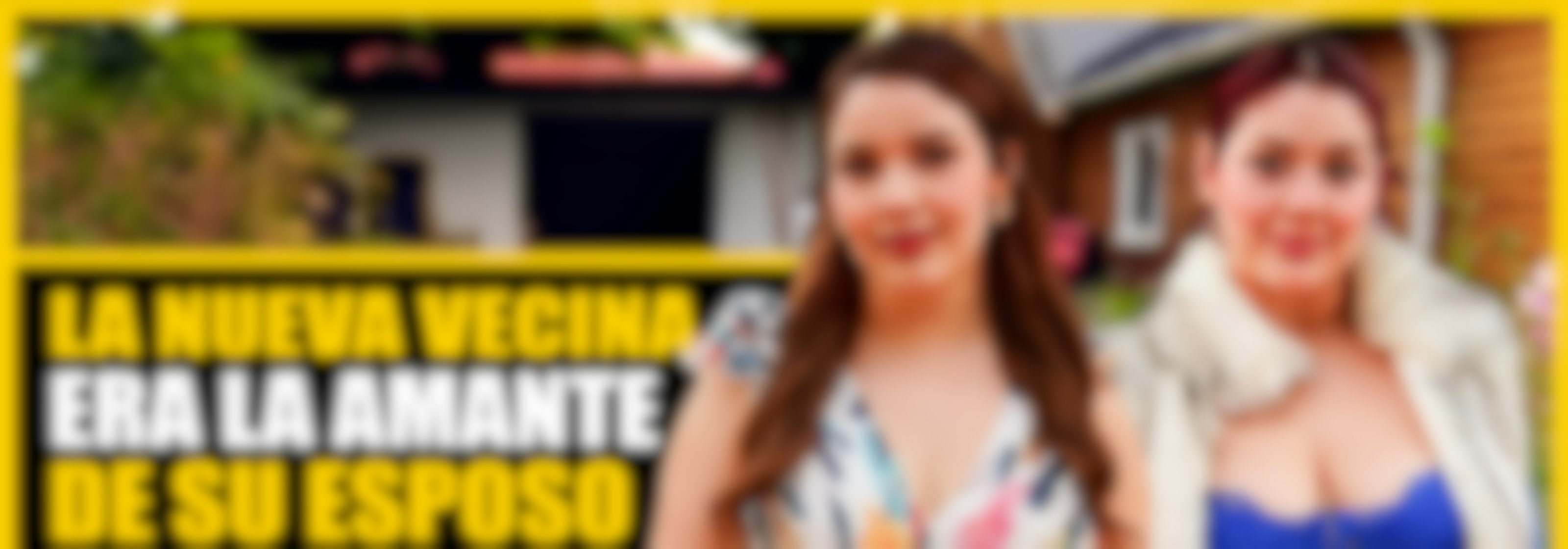 La nueva vecina era la amante de su esposo