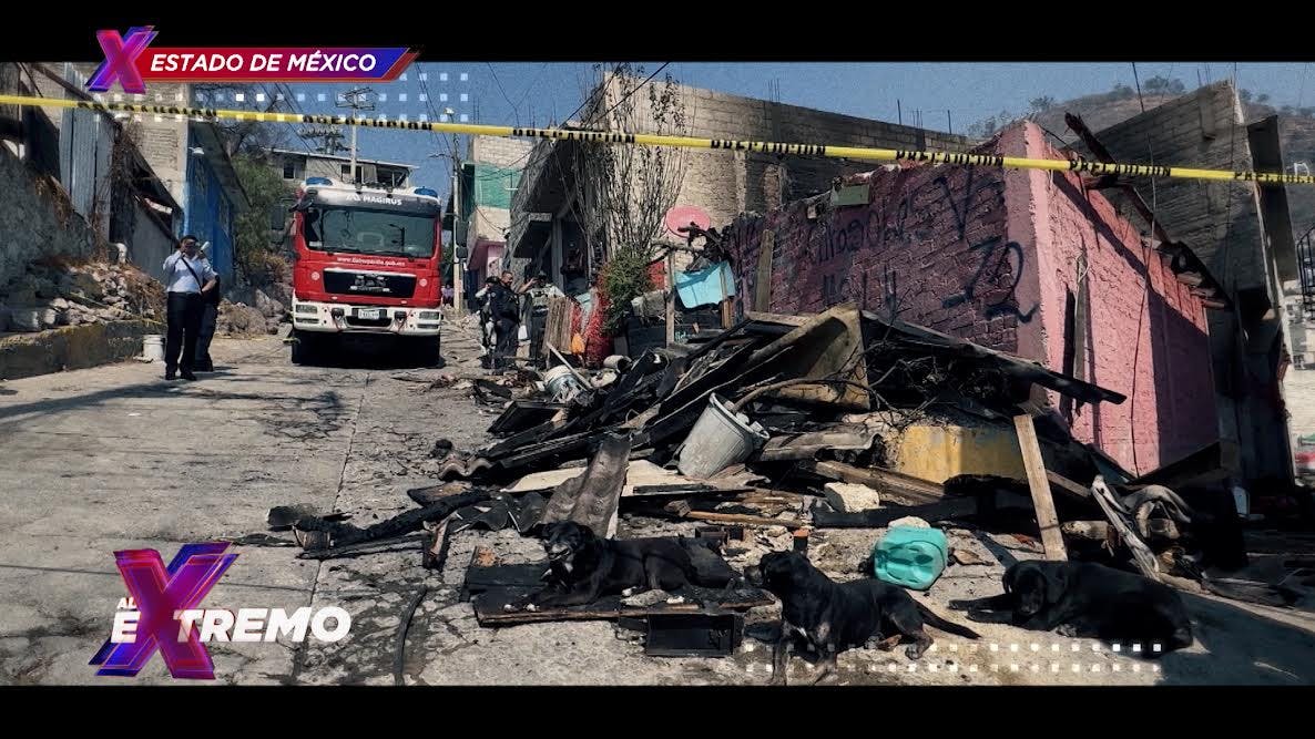  El “Diablo Becerril” reporta incendio fatal en Tlalnepantla; una madre y su hijo perdieron la vida