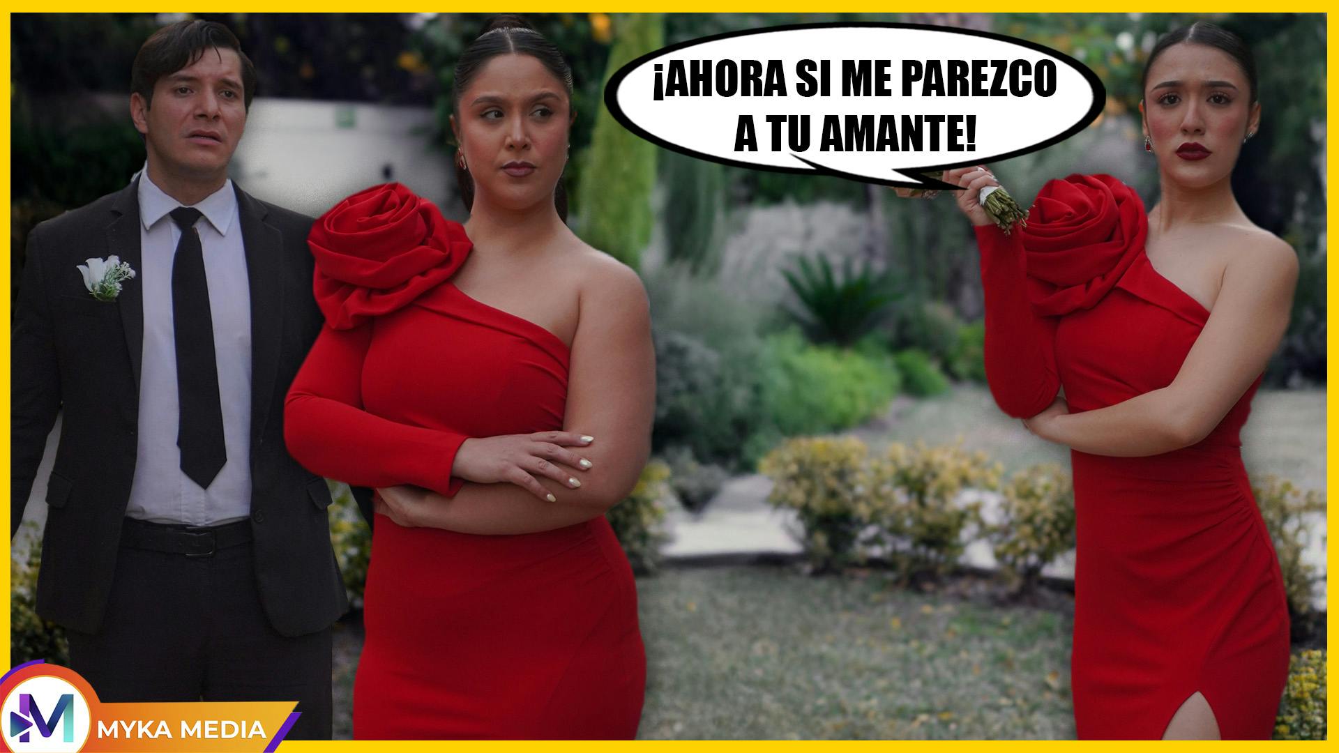 Llegó a su boda vestida igual que la amante de su prometido