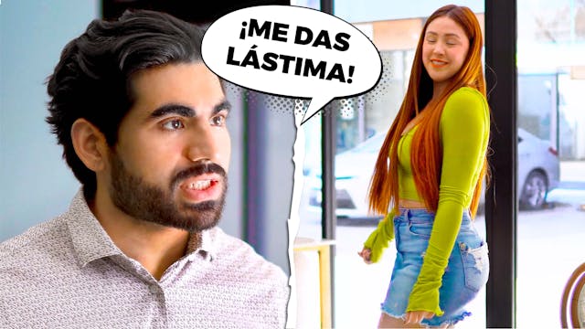 No fue capaz de retener a su novia por su forma de tratarla