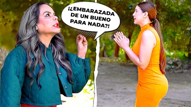 Su mamá la echó de su casa, por salir embarazada