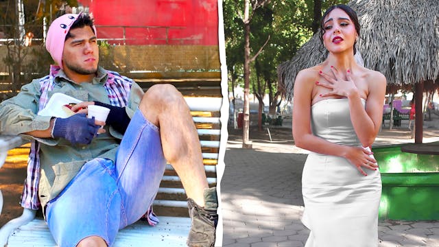 Vagabundo le ayudó a descubrir la infidelidad de su prometido con su mejor amiga