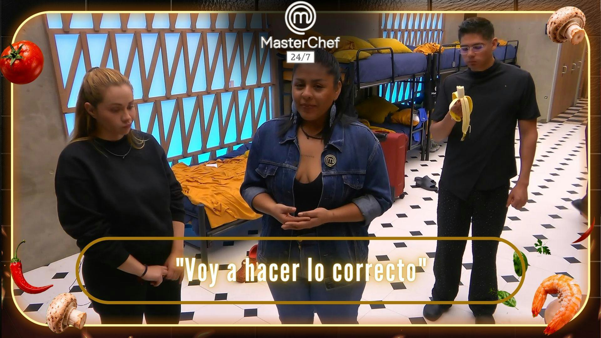 “Voy a hacer lo correcto": Flor comparte sus primeras palabras como nueva portadora del Pin del Chef (VIDEO)