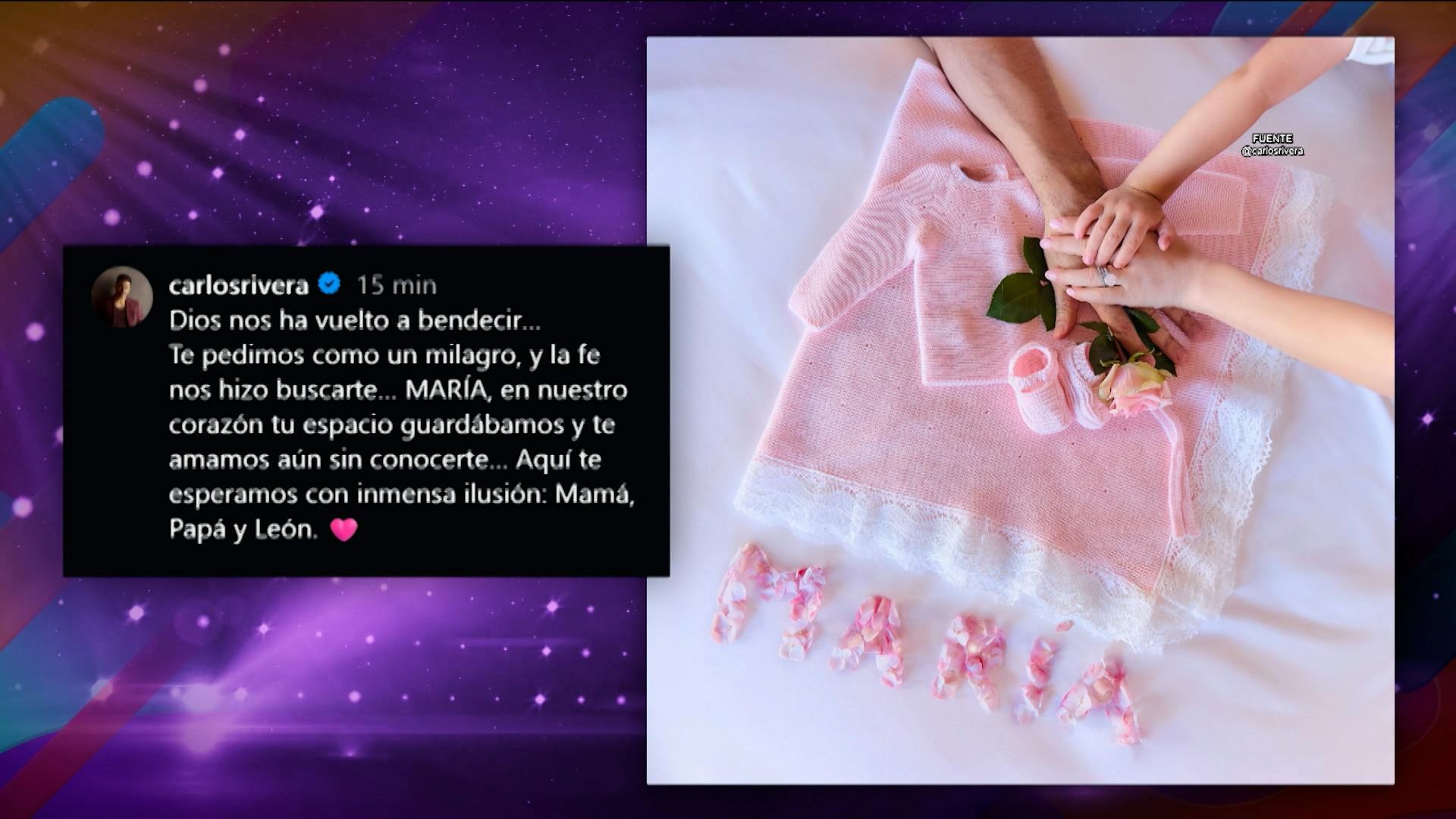 ¡Así anunció Flor Rubio EN VIVO el embarazo de Cynthia Rodríguez y Carlos Rivera!