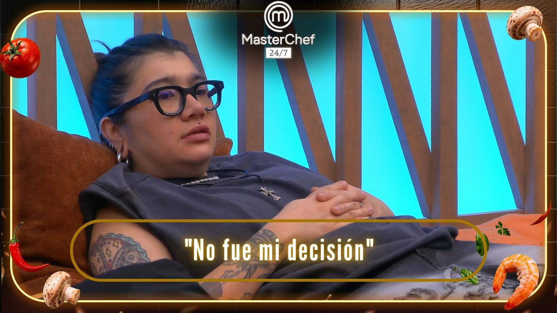 Carmen se siente culpable de no subir a Emmanuel al balcón de MasterChef 24/7: “No fue mi decisión” (VIDEO)
