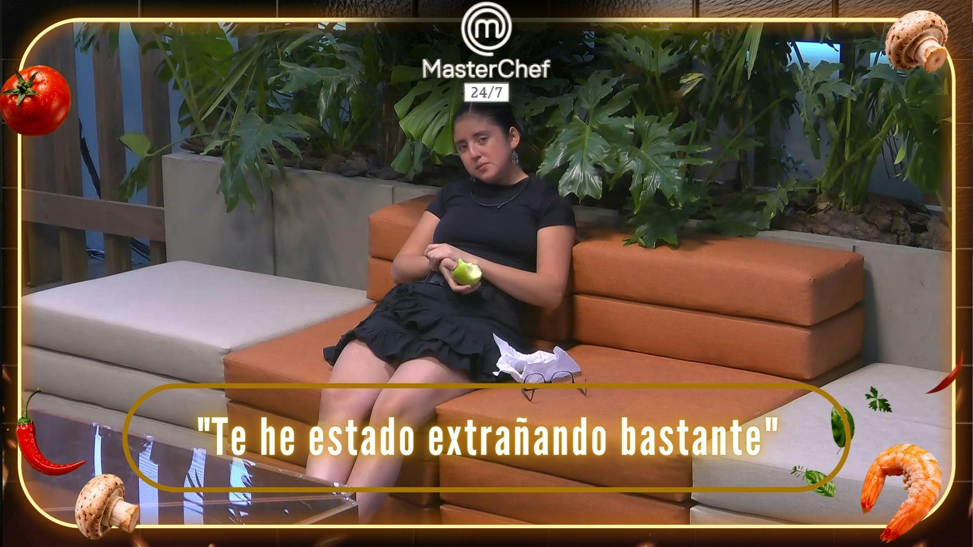 Jazmín le mande mensaje a Camila en MasterChef 24/7 sobre el estado de las “Guapas del barrio": “Te he estado extrañando bastante” (VIDEO)