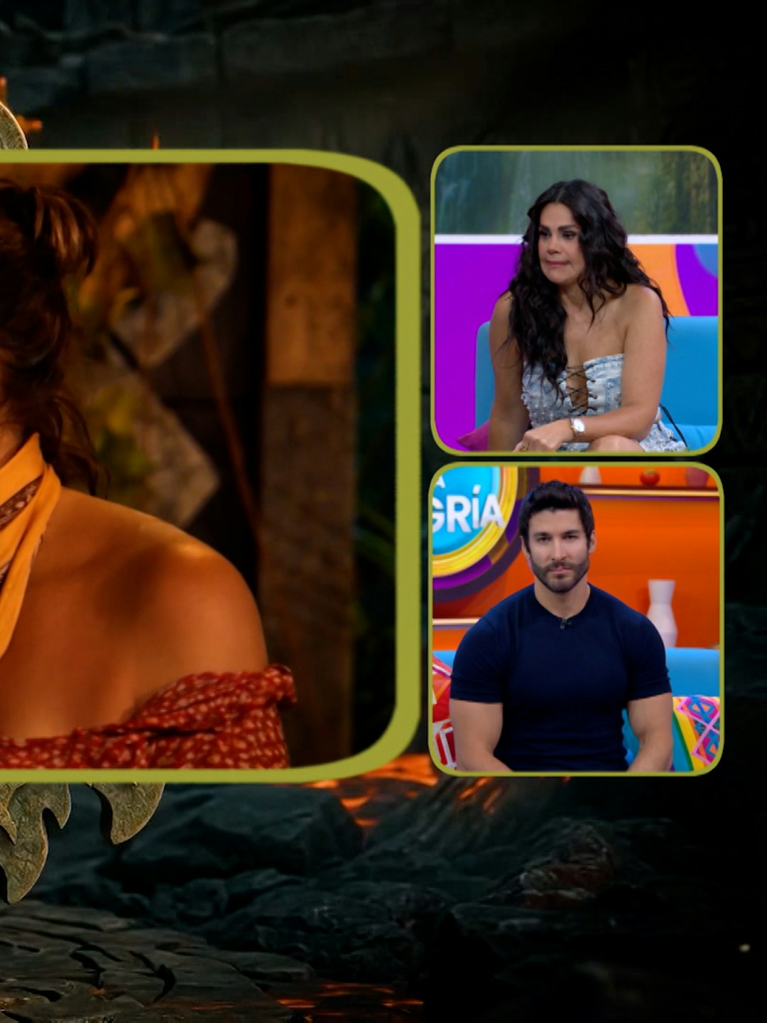 "¡Se declaró mi enemiga!”, Azalia arremete contra Sheila en Survivor México La Reliquia en Llamas
