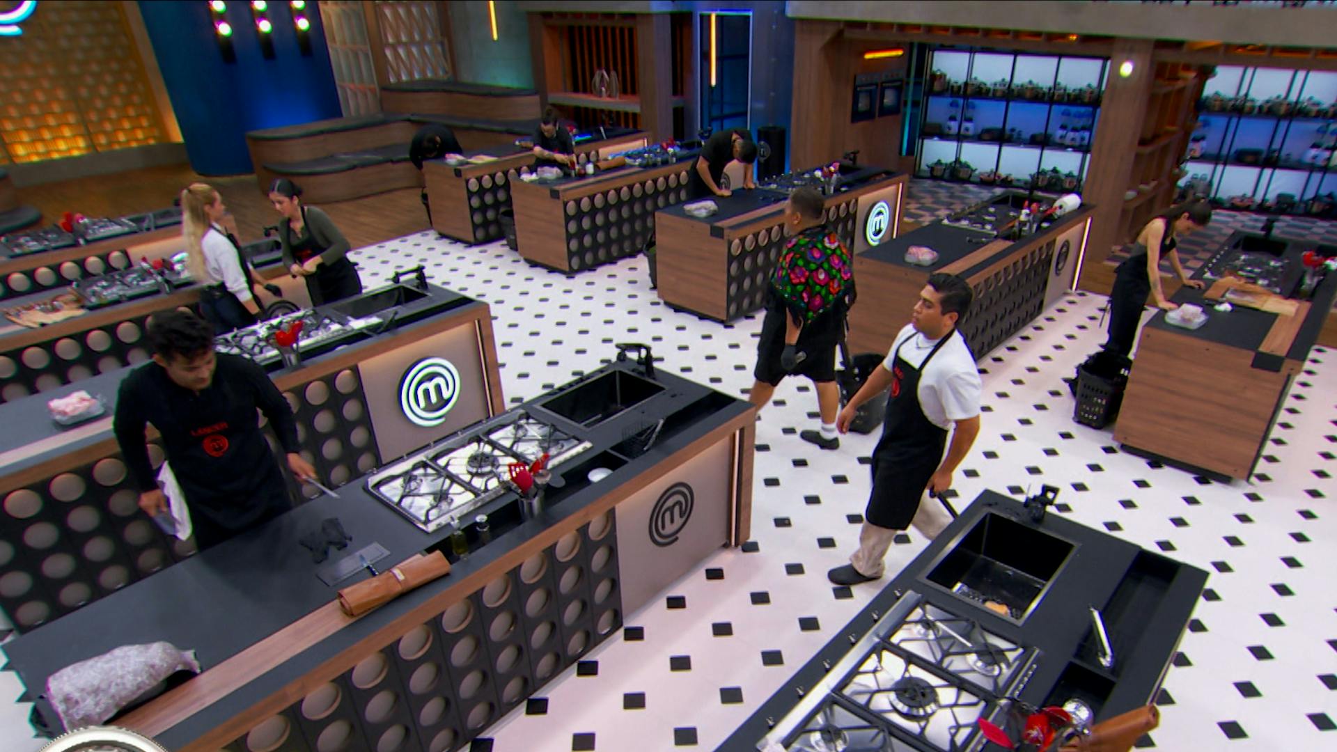 Así se viven los primeros momentos del Reto que definirá a un último finalista en MasterChef 24/7 de esta semana 