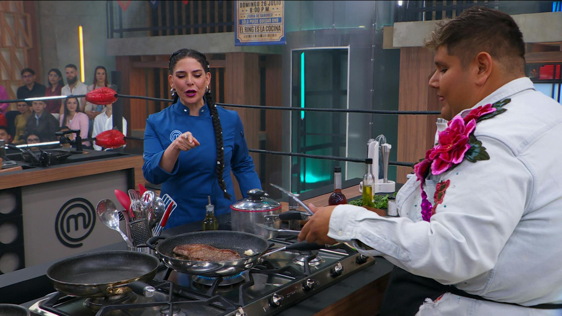  MasterChef 24/7 | Chef Zahie Téllez frena a Luis quien se mostraba confiado en la cocina