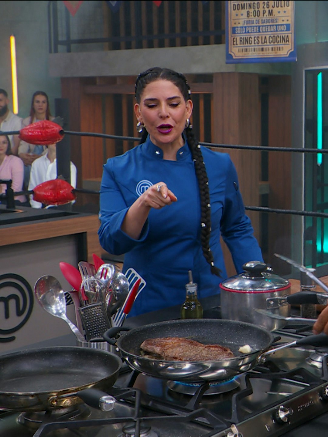 MasterChef 24/7 | Chef Zahie Téllez frena a Luis quien se mostraba confiado en la cocina