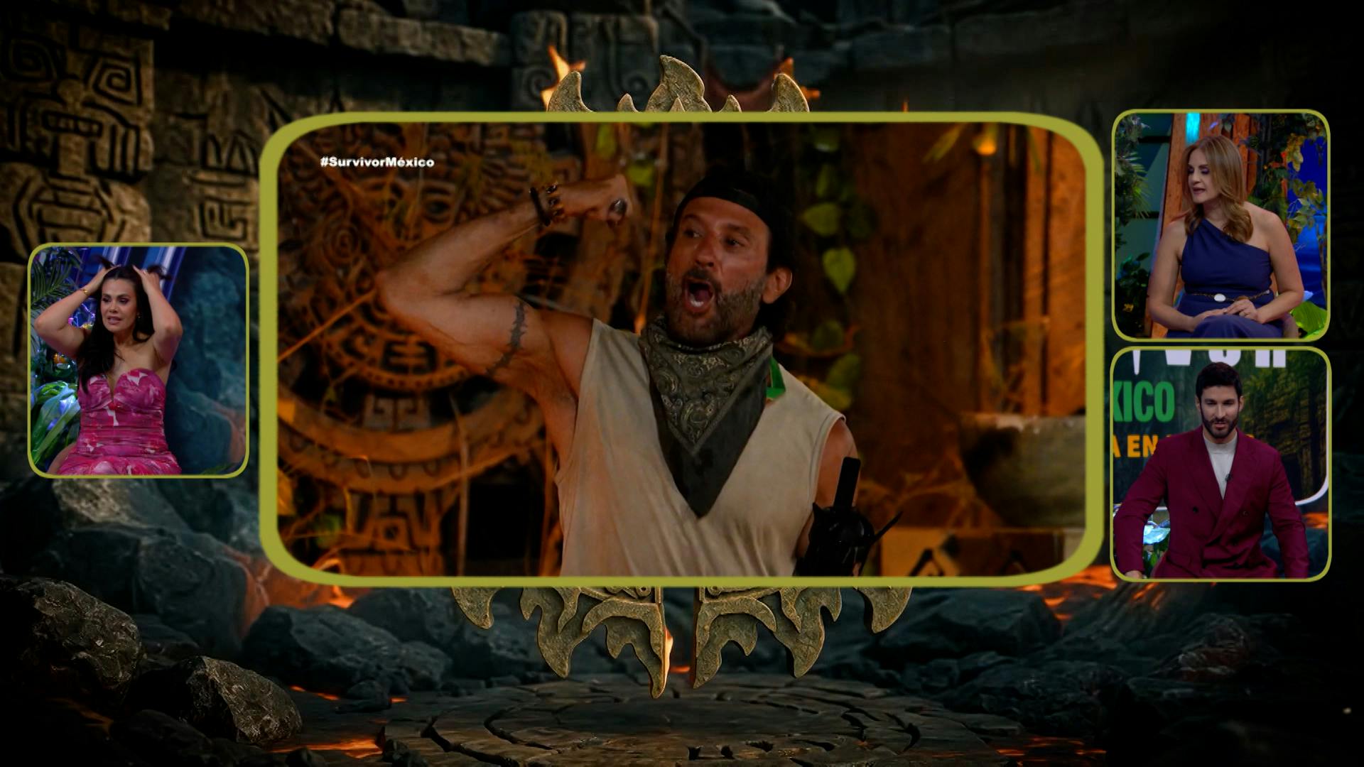 ¡'Revientan’ a Julio Camejo y Bobby Larios queda eliminado de Survivor México La Reliquia en Llamas!