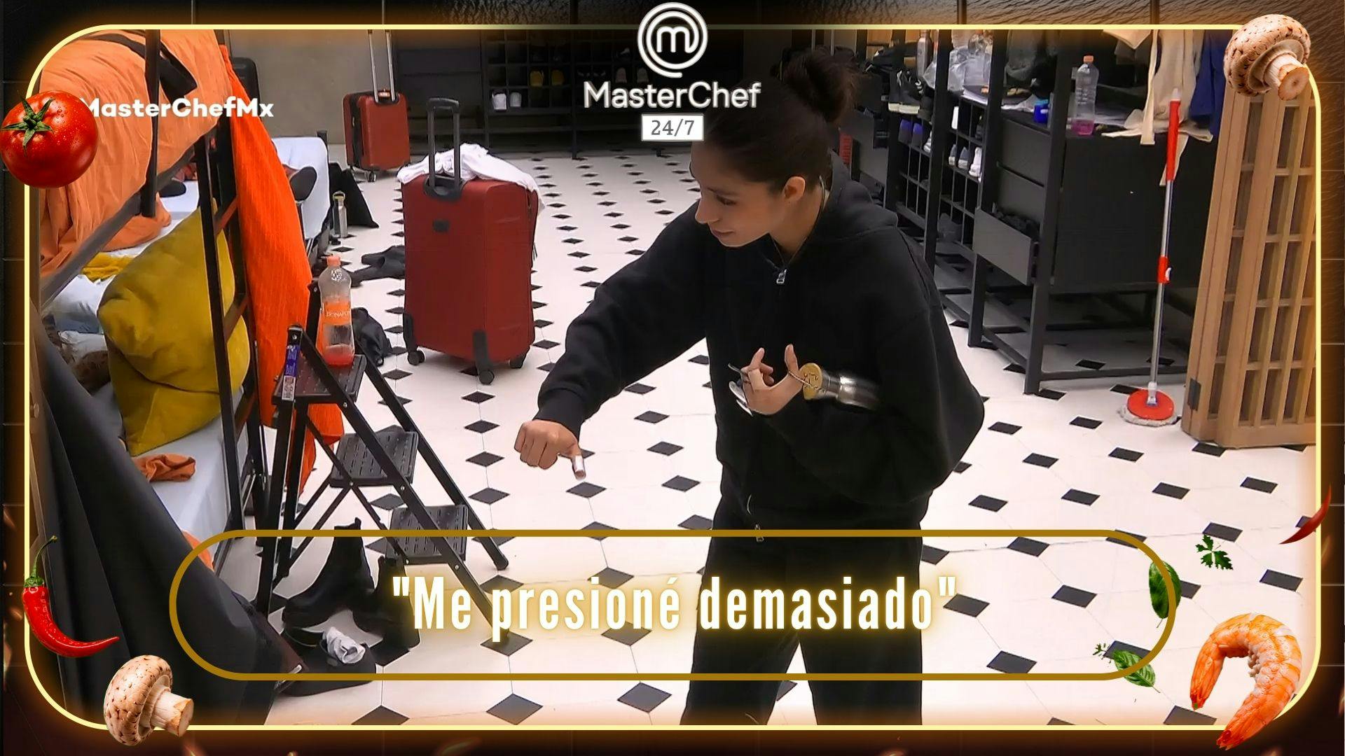 “Me presioné demasiado": Michelle vuelve al Mundo MasterChef y habla de su accidente en la gala por el Pin del Chef (VIDEO)