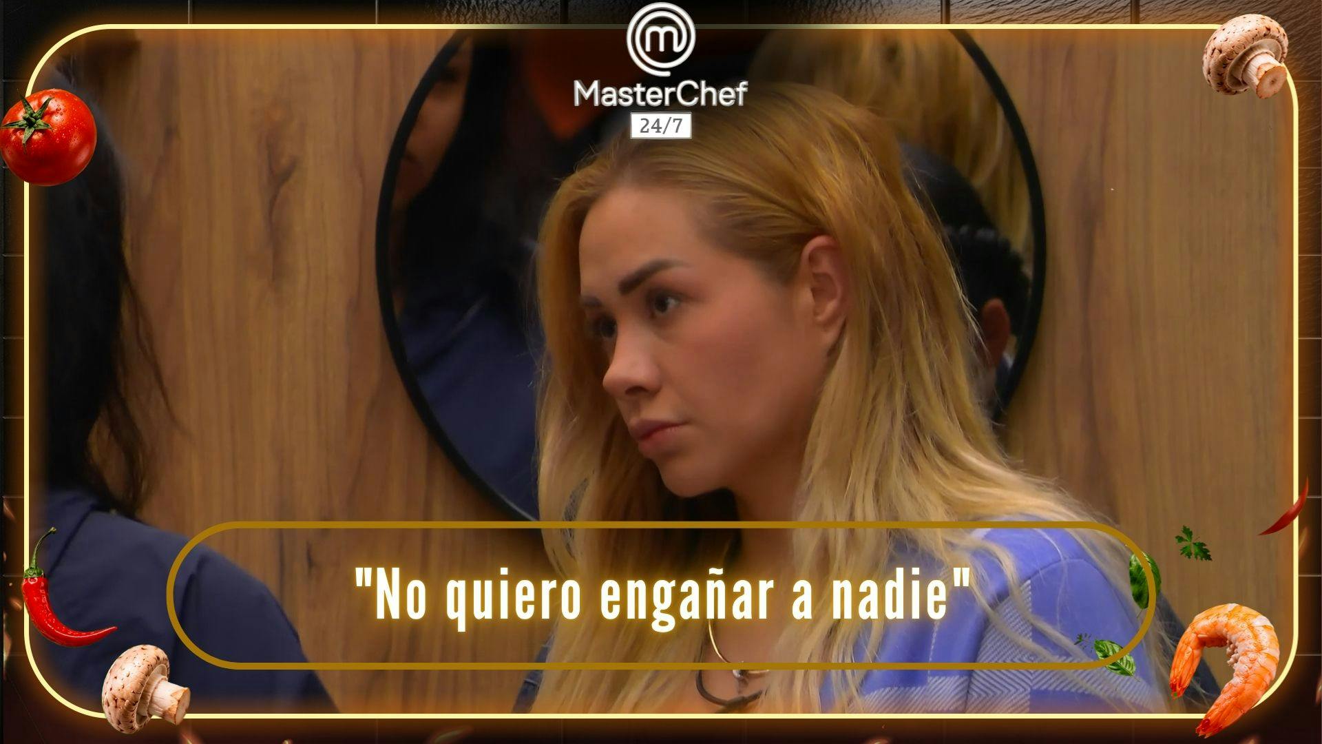 “No quiero engañar a nadie": Ixdit justifica la falta que interrumpió su cocinada en MasterChef 24/7 (VIDEO)