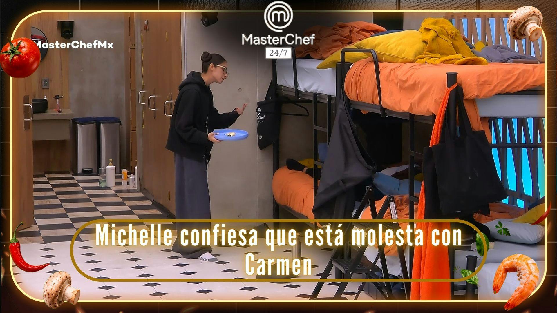 ¿Se termina la amistad en las “Divas”? Michelle confiesa que está molesta con Carmen en MasterChef 24/7 (VIDEO)