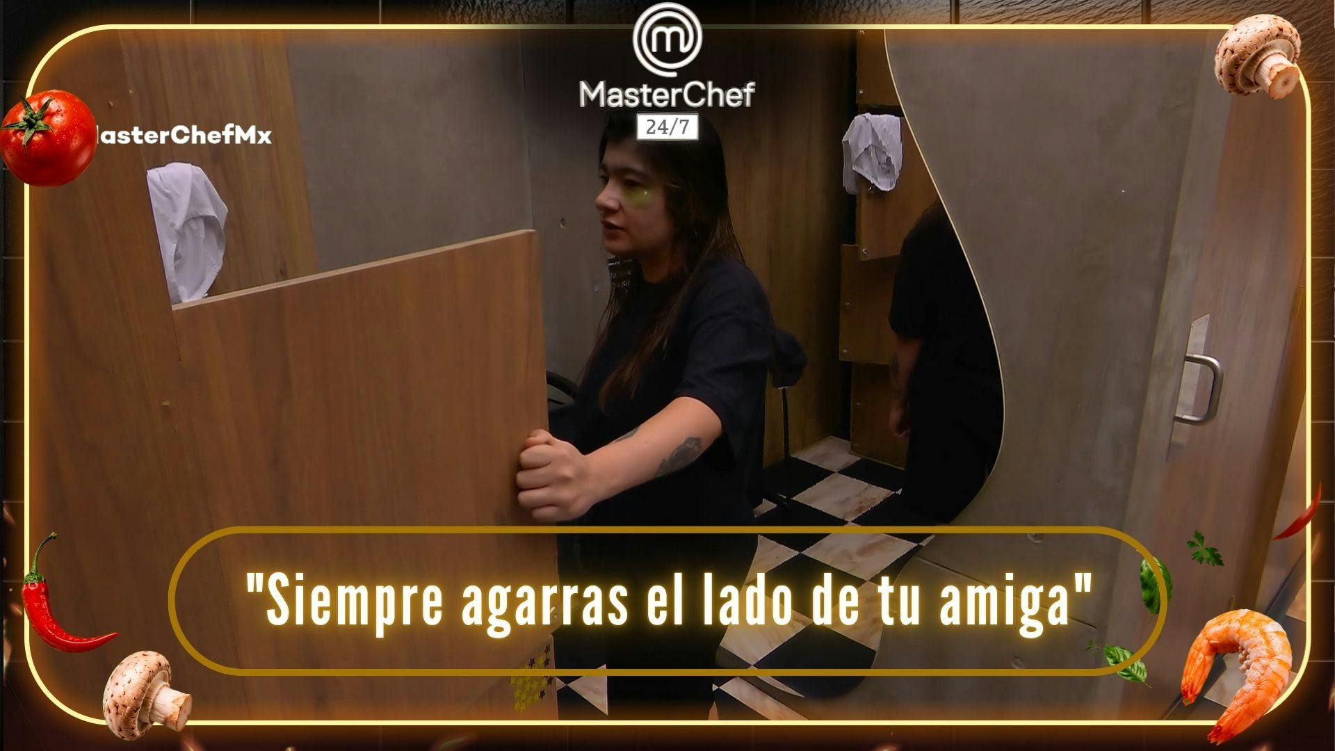 Carmen critica la actitud de Lancer tras la gala de beneficios y castigos de MasterChef 24/7: “Siempre agarras el lado de tu amiga” (VIDEO)