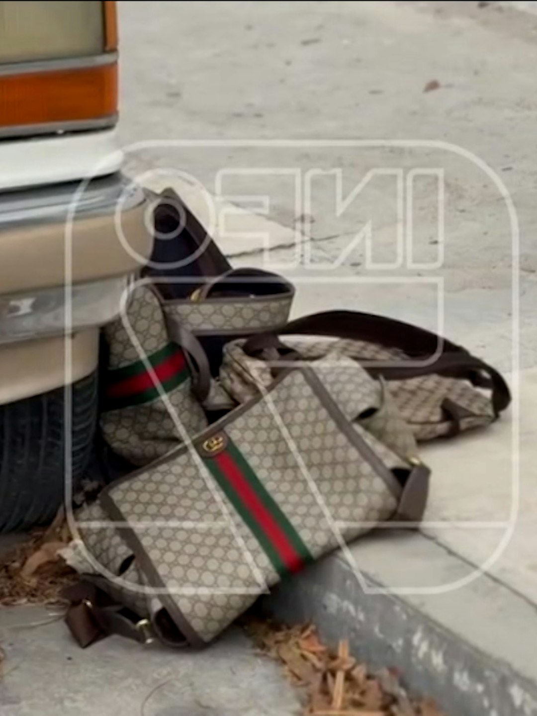 ¡Así encontraron las bolsas cerca de casa de Karely Ruiz! ¿Eran de la influencer?