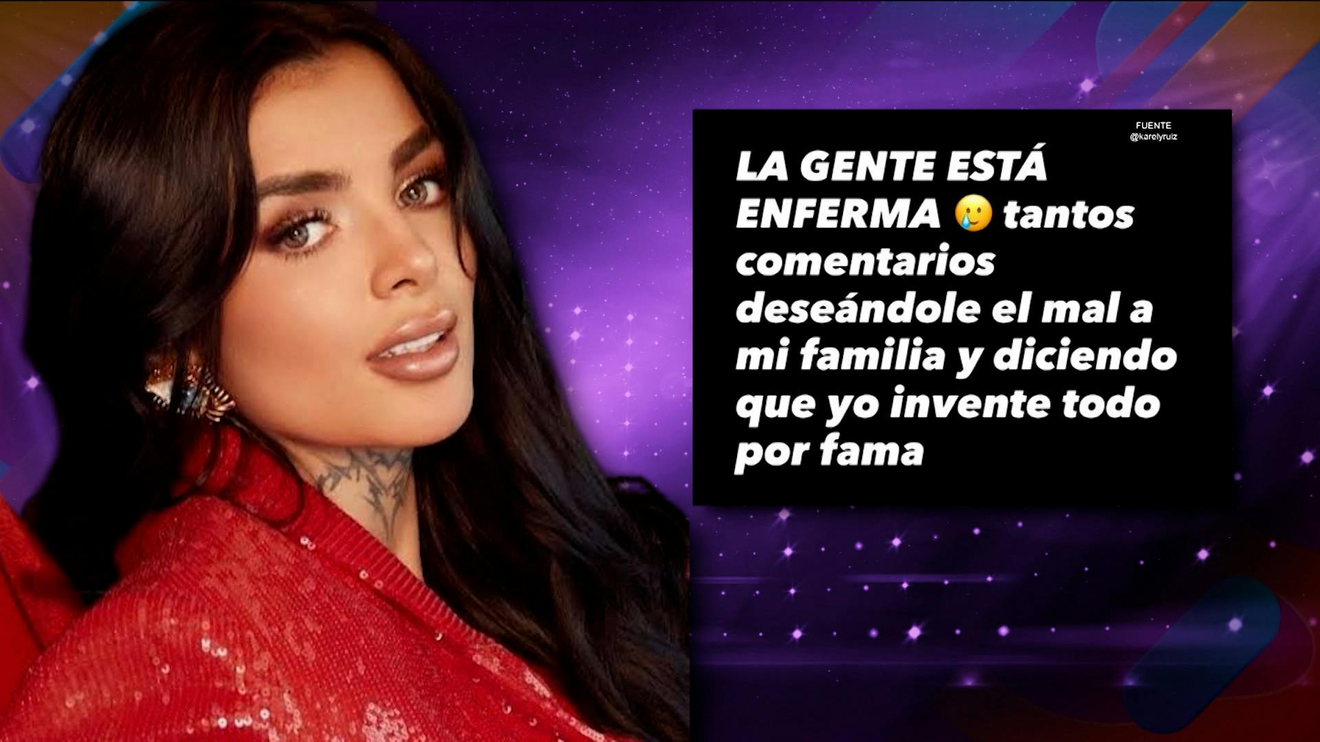 Karely Ruiz estalla tras ser víctima de robo en su casa: “La gente está enferma”