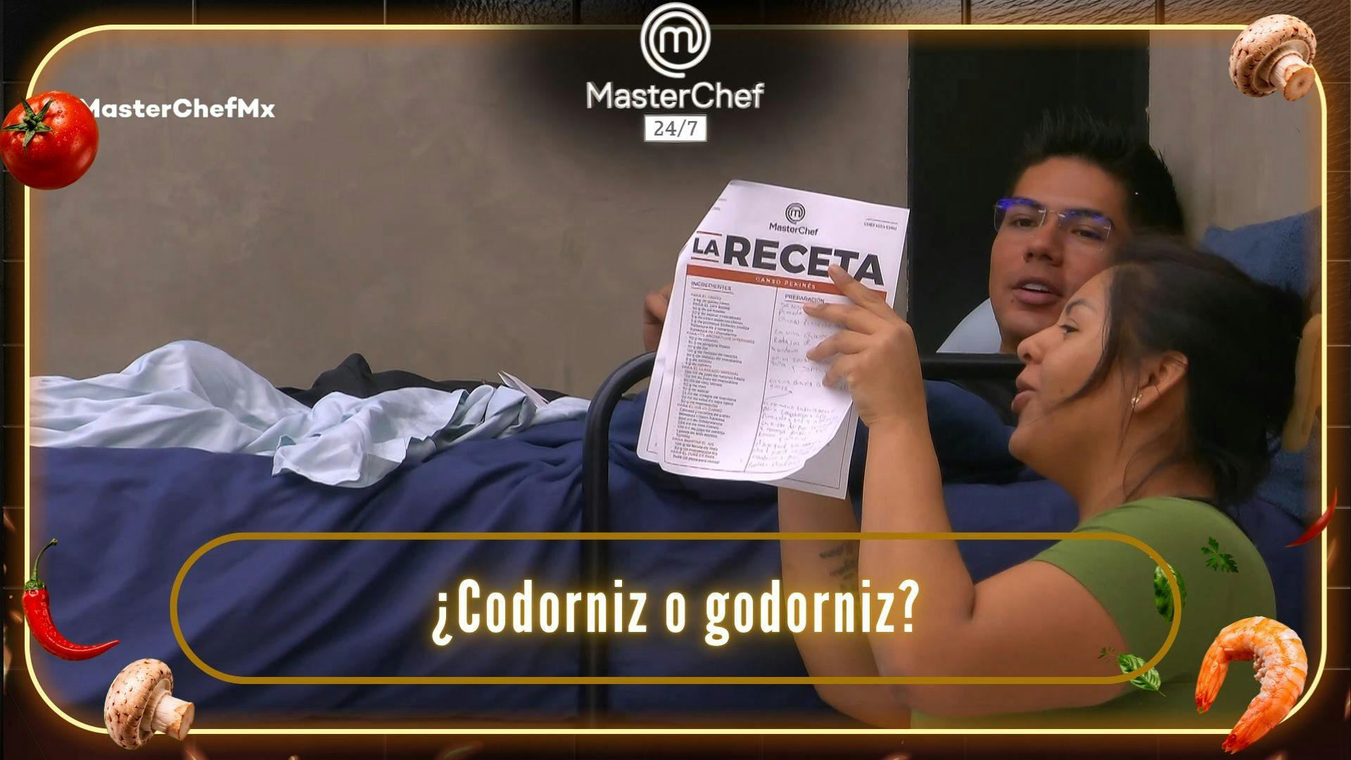 ¿Codorniz o godorniz? Los cocineros de MasterChef 24/7 “debaten” cuál es el término correcto (VIDEO)