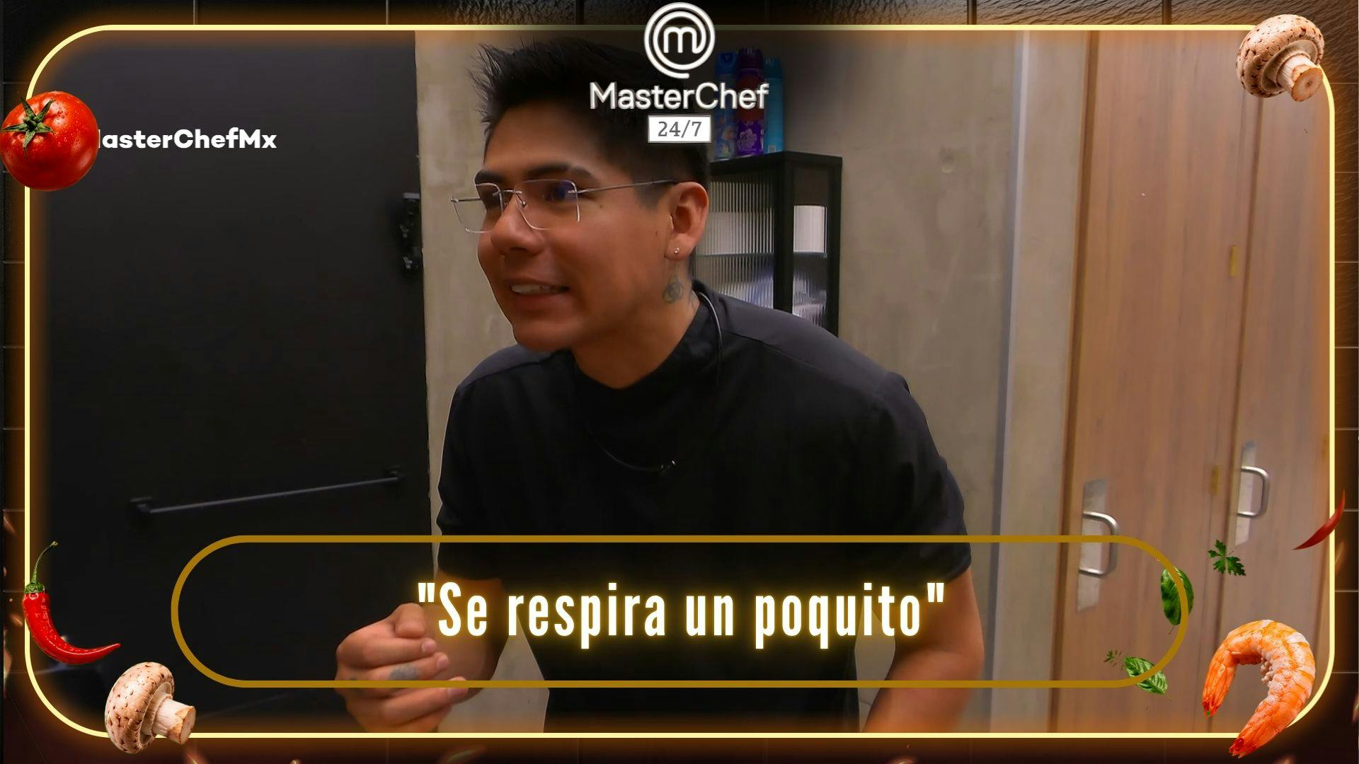 “Se respira un poquito": Antrax celebra su pase al balcón en la gala de mandiles negros de MasterChef 24/7 (VIDEO)
