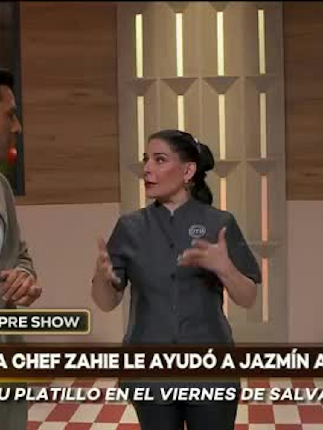 PreShow | Chef Zahie Téllez revela lo que no se vio de su ayuda a Jazmín en MasterChef 24/7
