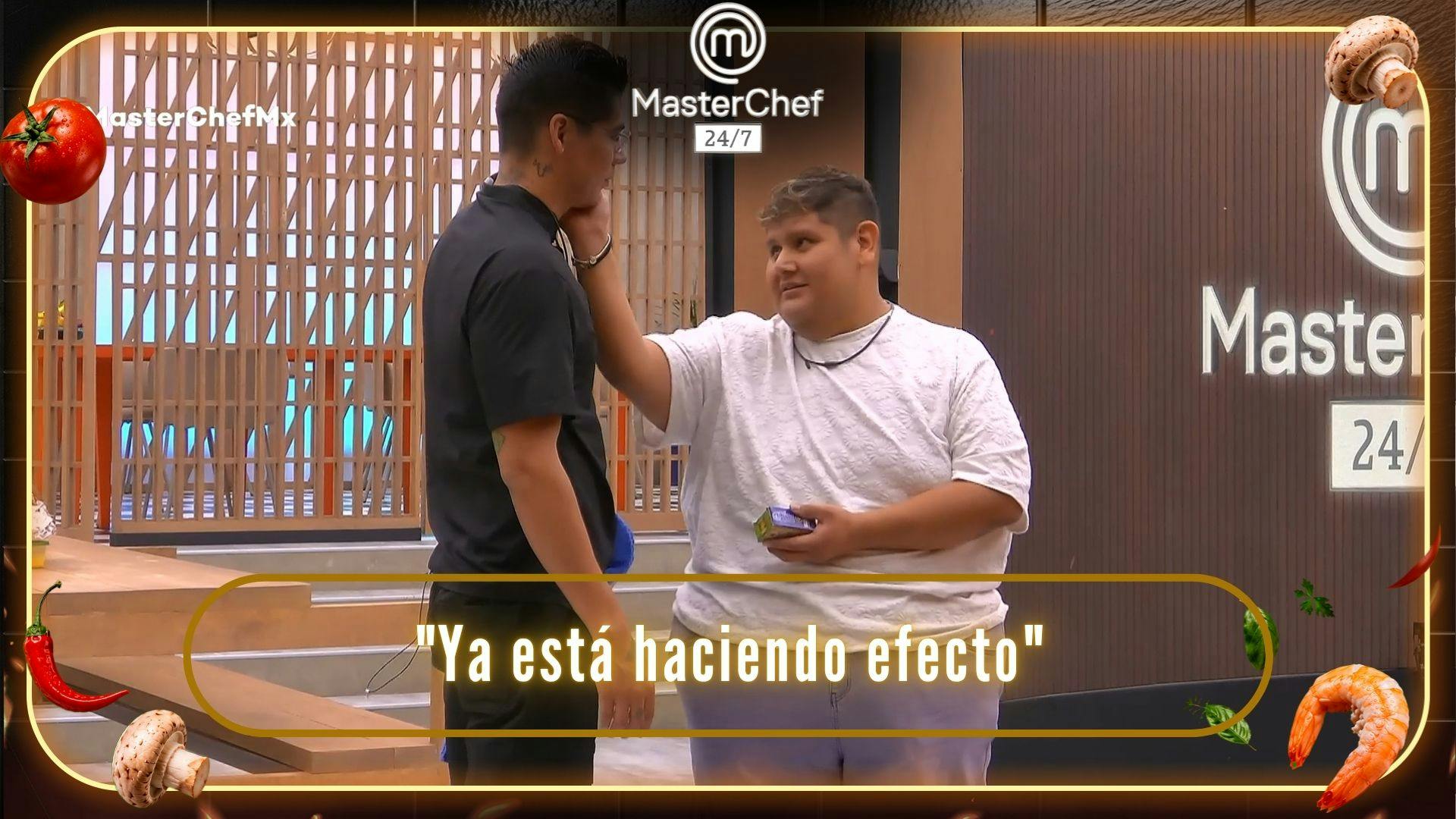 Daniela le regala un jabón a Luis para “hechizar” a Antrax en MasterChef 24/7: “Ya está haciendo efecto” (VIDEO)