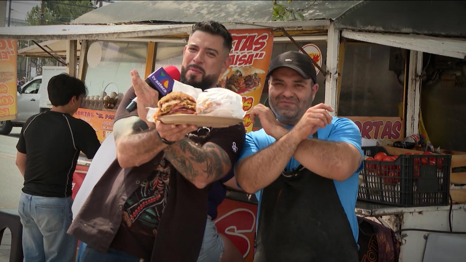 La Pura Sabrosura prueba las tortas gigantes de Tortas El Paisa en Eje 3