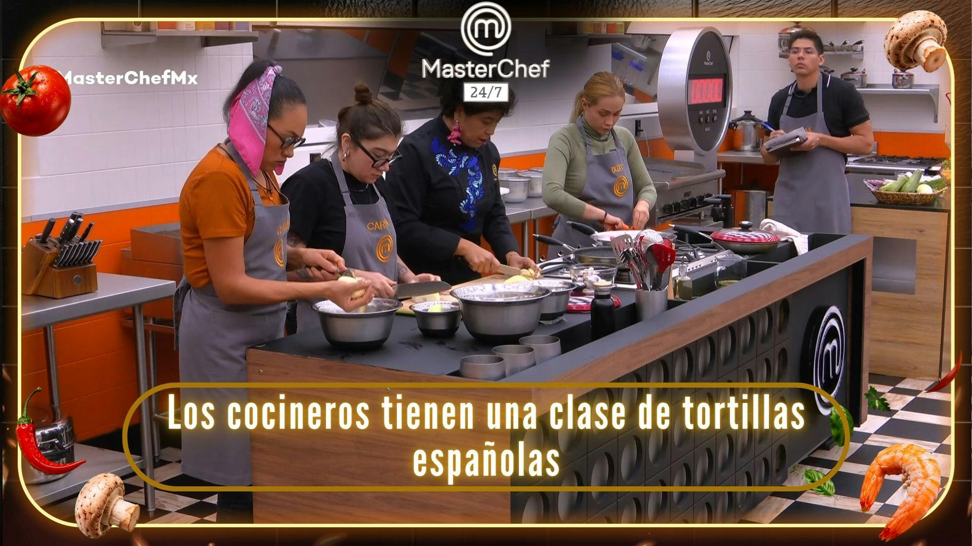 ¡De última hora! Los cocineros de MasterChef 24/7 tienen una clase sobre tortillas españolas (VIDEO)