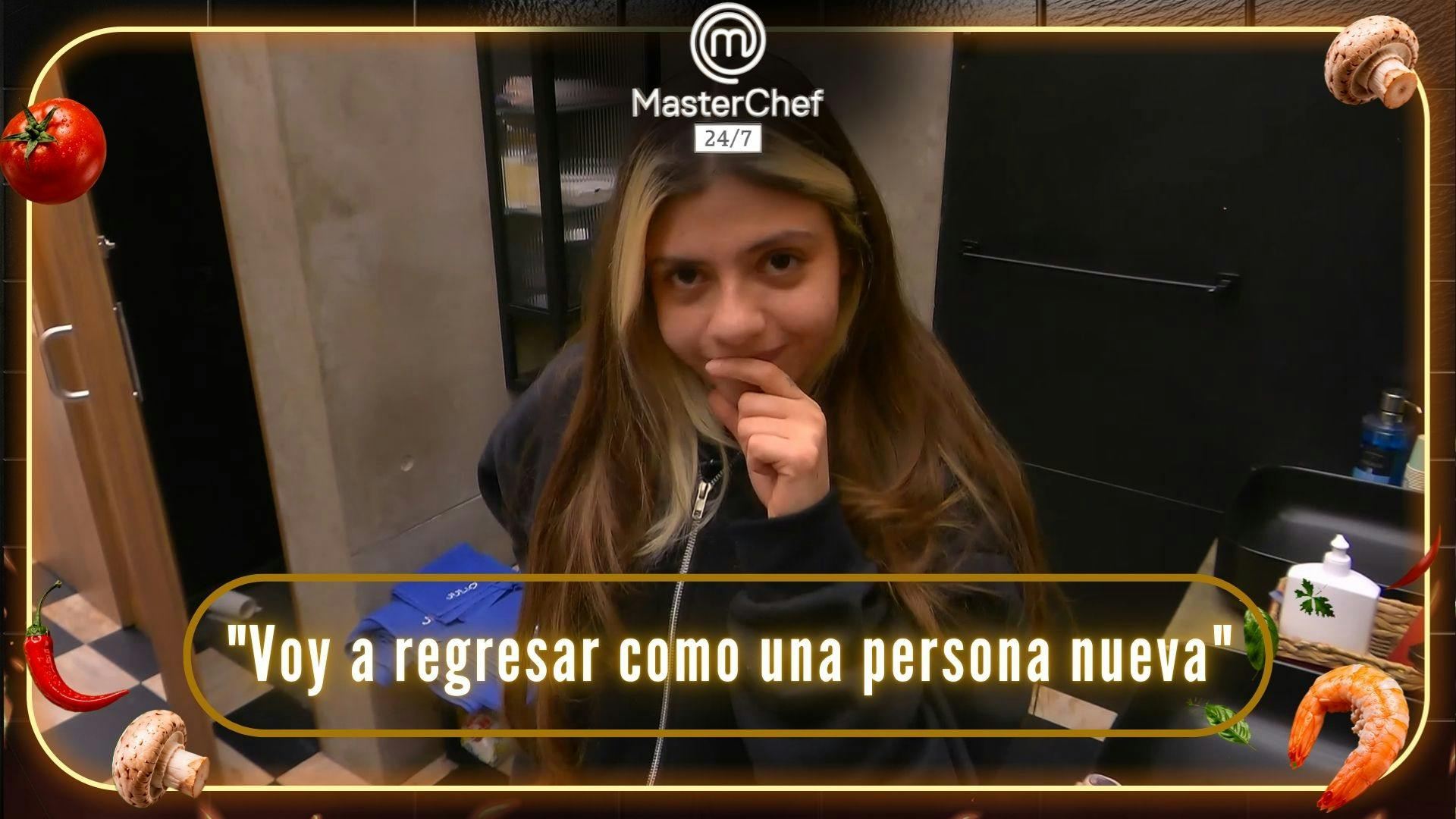 “Voy a regresar como una persona nueva": Daniela reflexiona sobre su paso por MasterChef 24/7 (VIDEO)