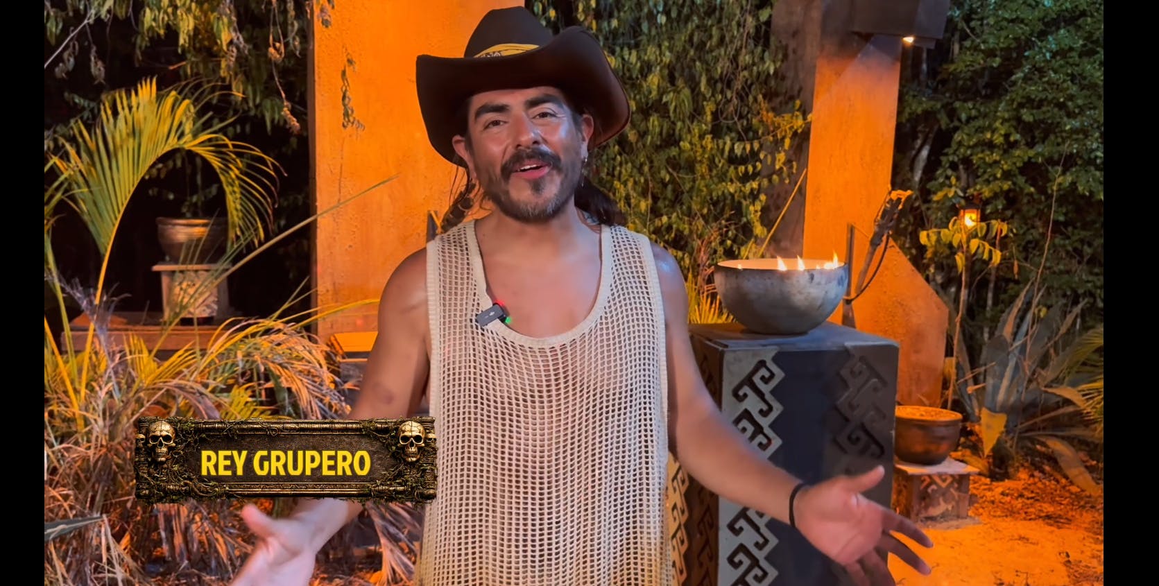 Rey Grupero rompe el silencio tras su eliminación de Survivor México La Reliquia en Llamas