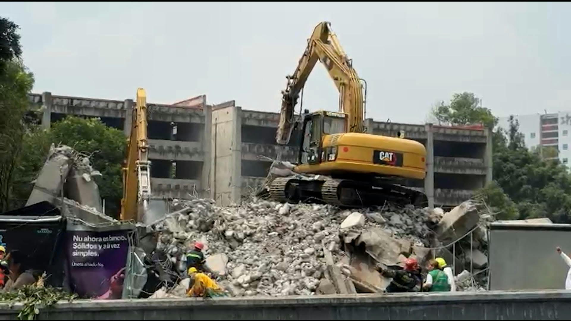 Jorge “El Diablo Becerril” reporta derrumbe de estructura abandonada en CDMX