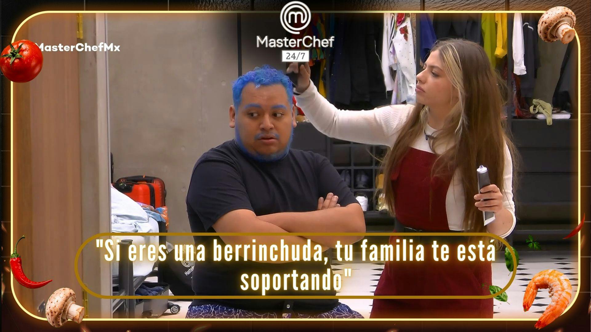 “Si eres una berrinchuda, tu familia te está soportando": Ramahá sostiene sus declaraciones sobre Michelle en MasterChef 24/7 (VIDEO)