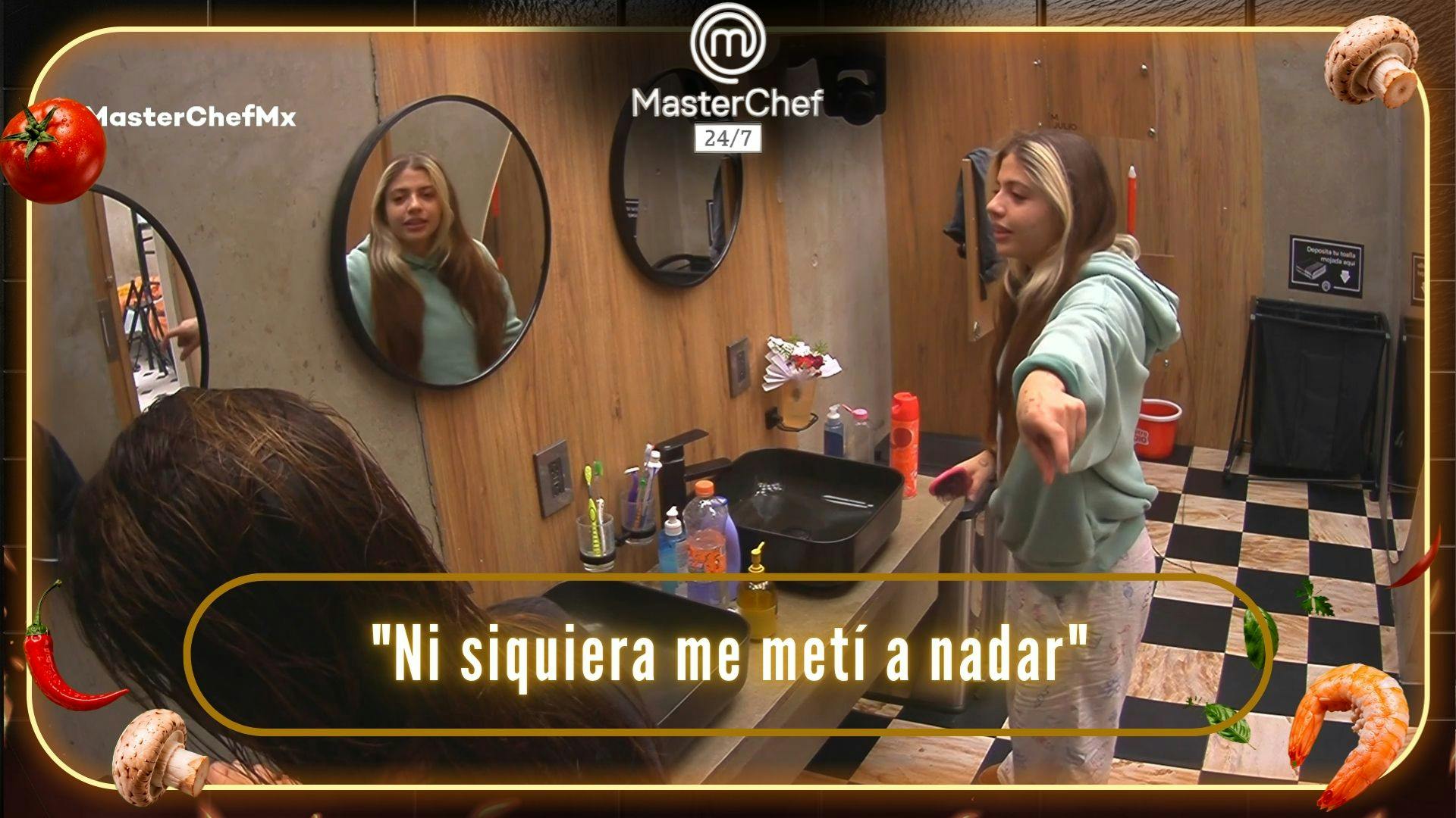 “Ni siquiera me metí a nadar": Daniela revela en MasterChef 24/7 su experiencia cercana a la muerte (VIDEO)
