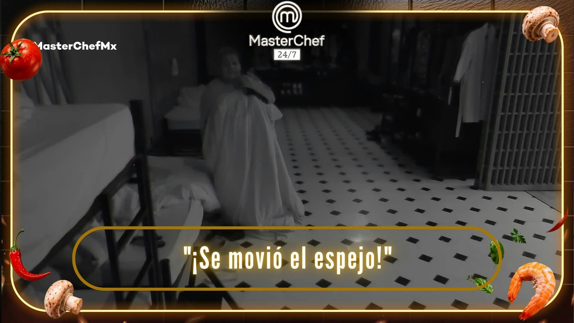 "¡Se movió el espejo!": Continúan los sucesos “paranormales” en MasterChef 24/7 (VIDEO)