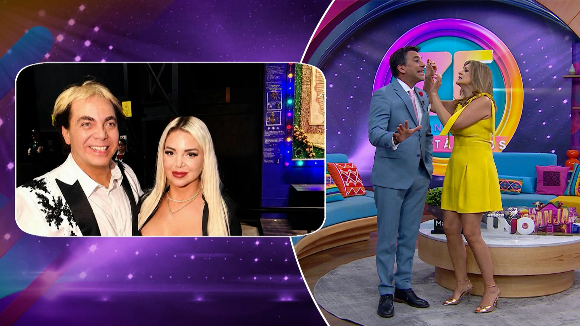 ¿No es la novia? La ‘rubia misteriosa’ que acompañó a Cristian Castro rompió el silencio