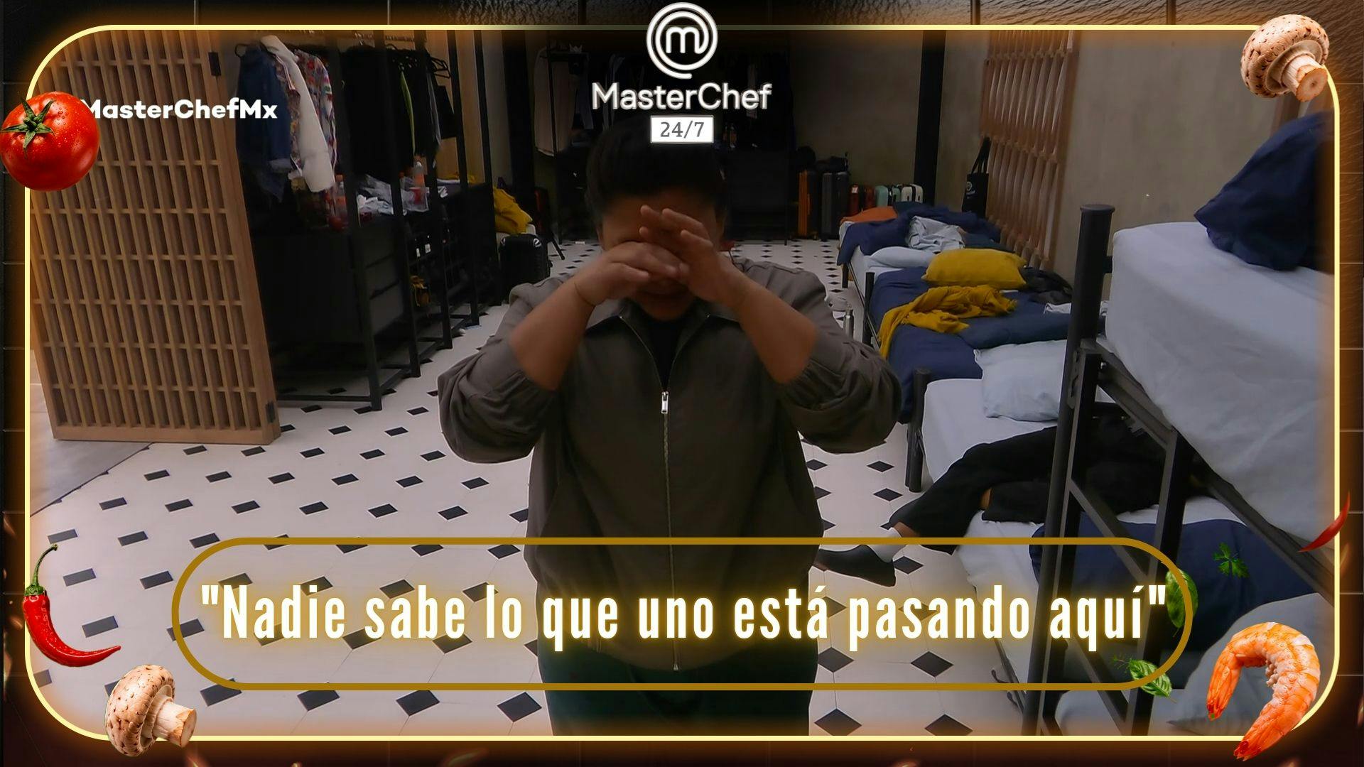 “Nadie sabe lo que uno está pasando aquí": Flor rompe en llanto tras el inicio de la etapa final de MasterChef 24/7 (VIDEO)