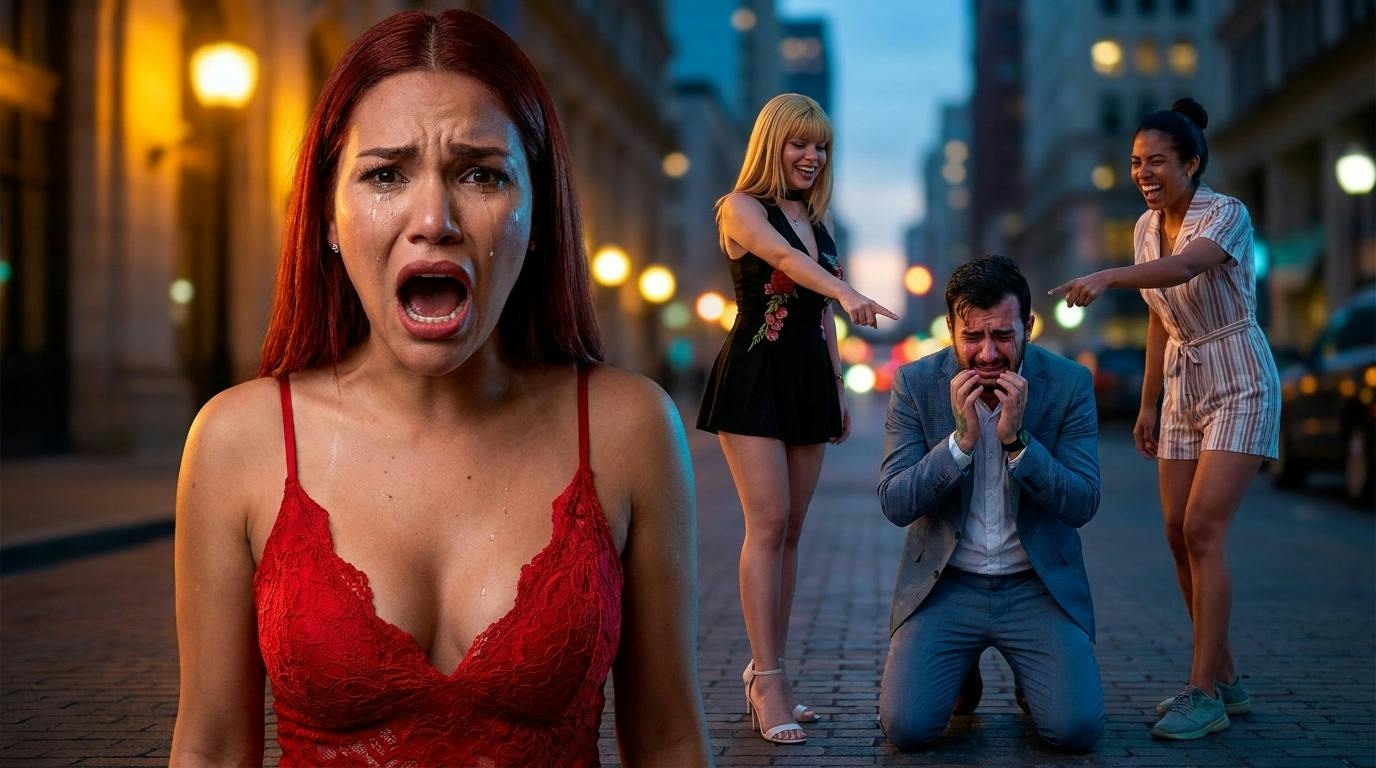 Engreído recibió una lección por tratar mal a las mujeres