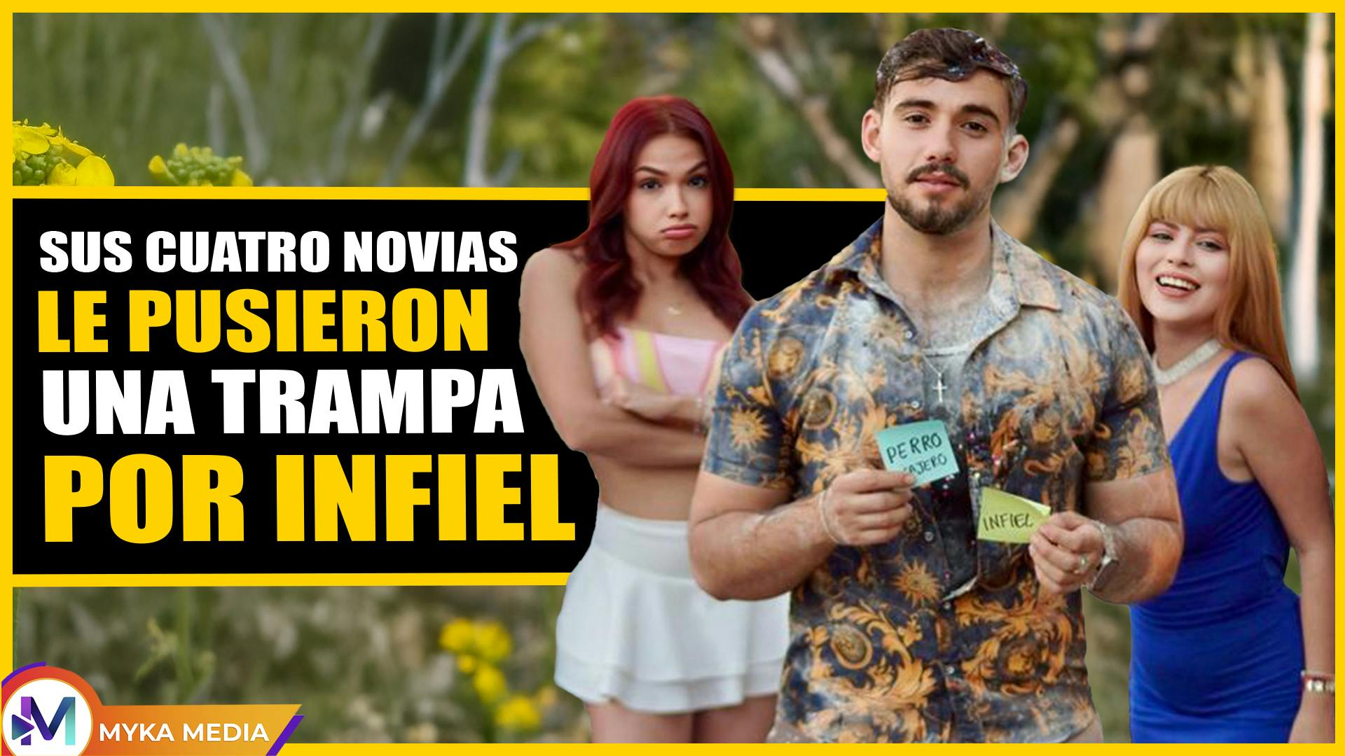 Sus cuatro novias le pusieron una trampa por infiel