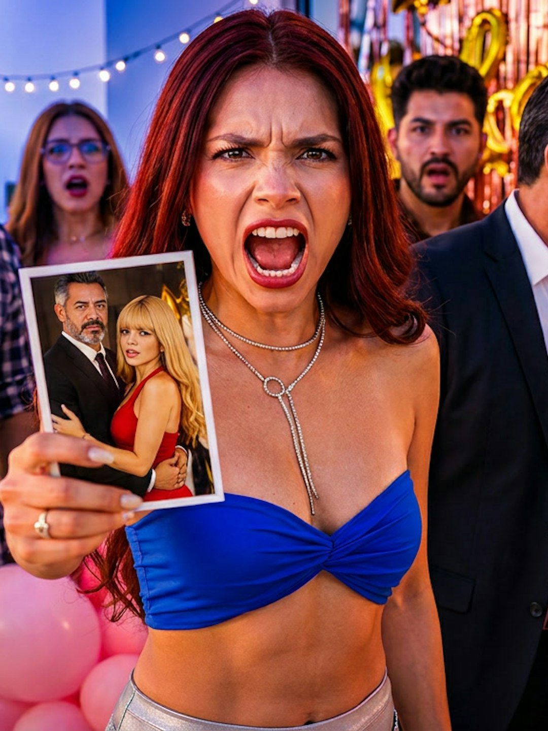 Expuso a la nueva novia de su padre frente a todos