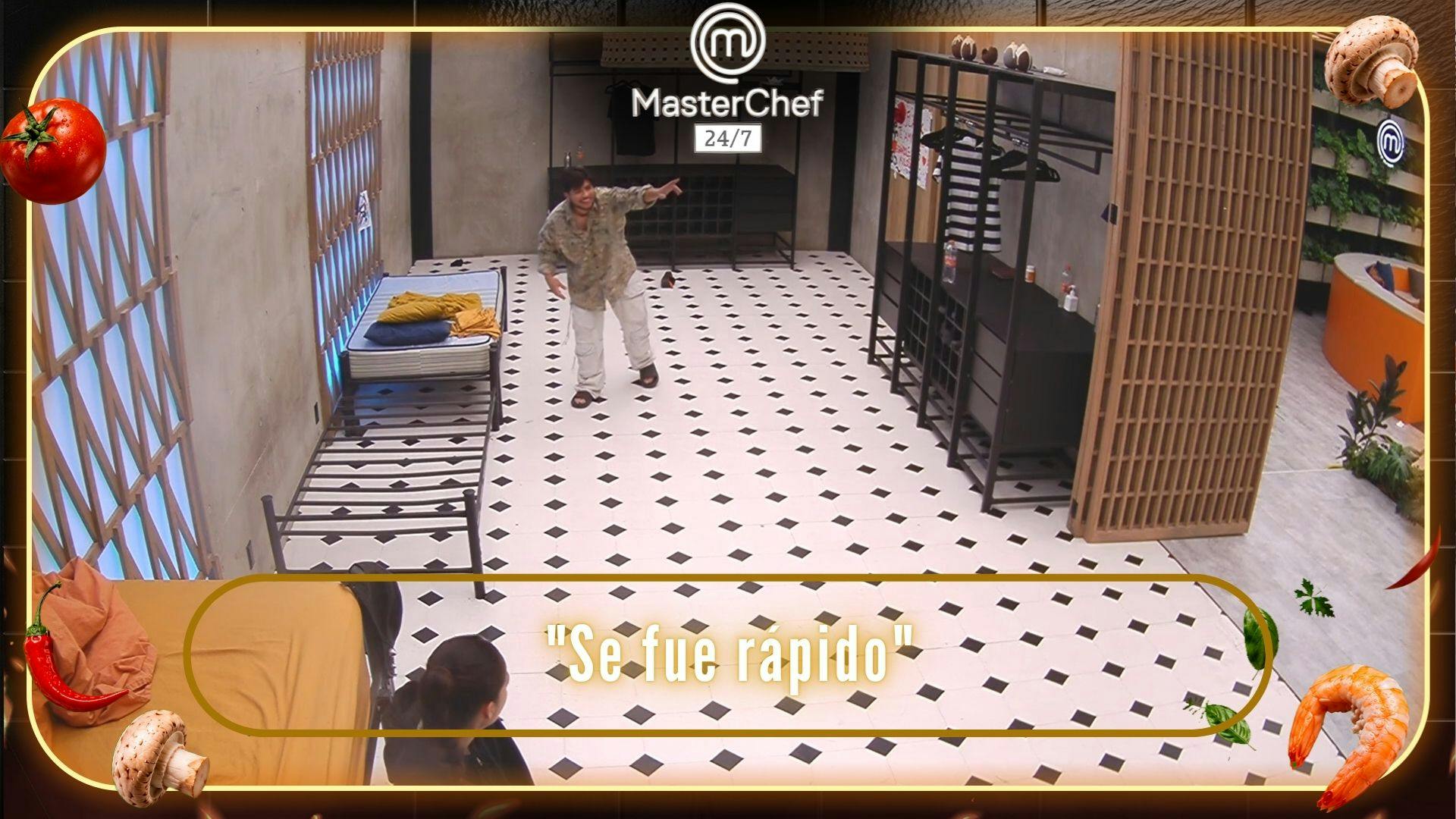 “Se fue rápido": Los cocineros de MasterChef 24/7 reaccionan a la súbita salida de Ramahá (VIDEO)
