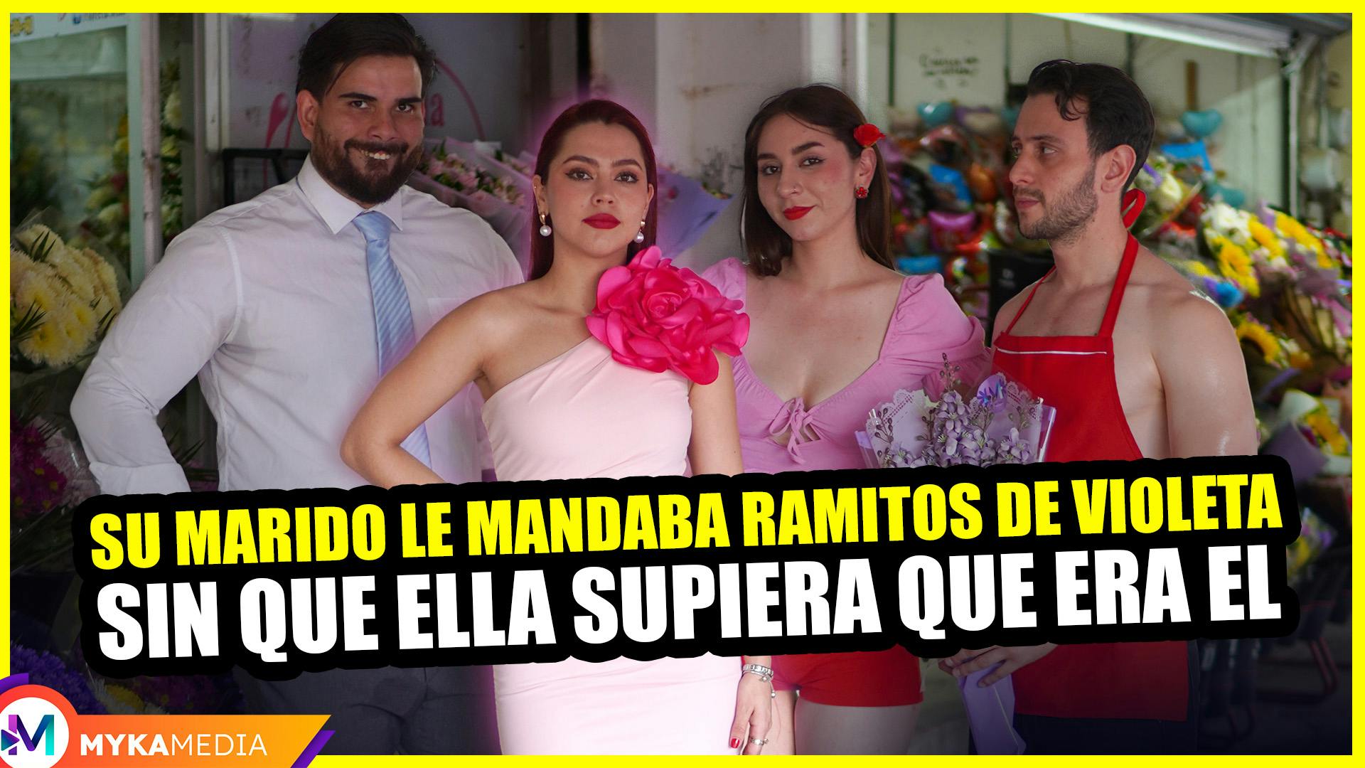 Su marido le mandaba ramitos de violetas sin que ella supiera que era el