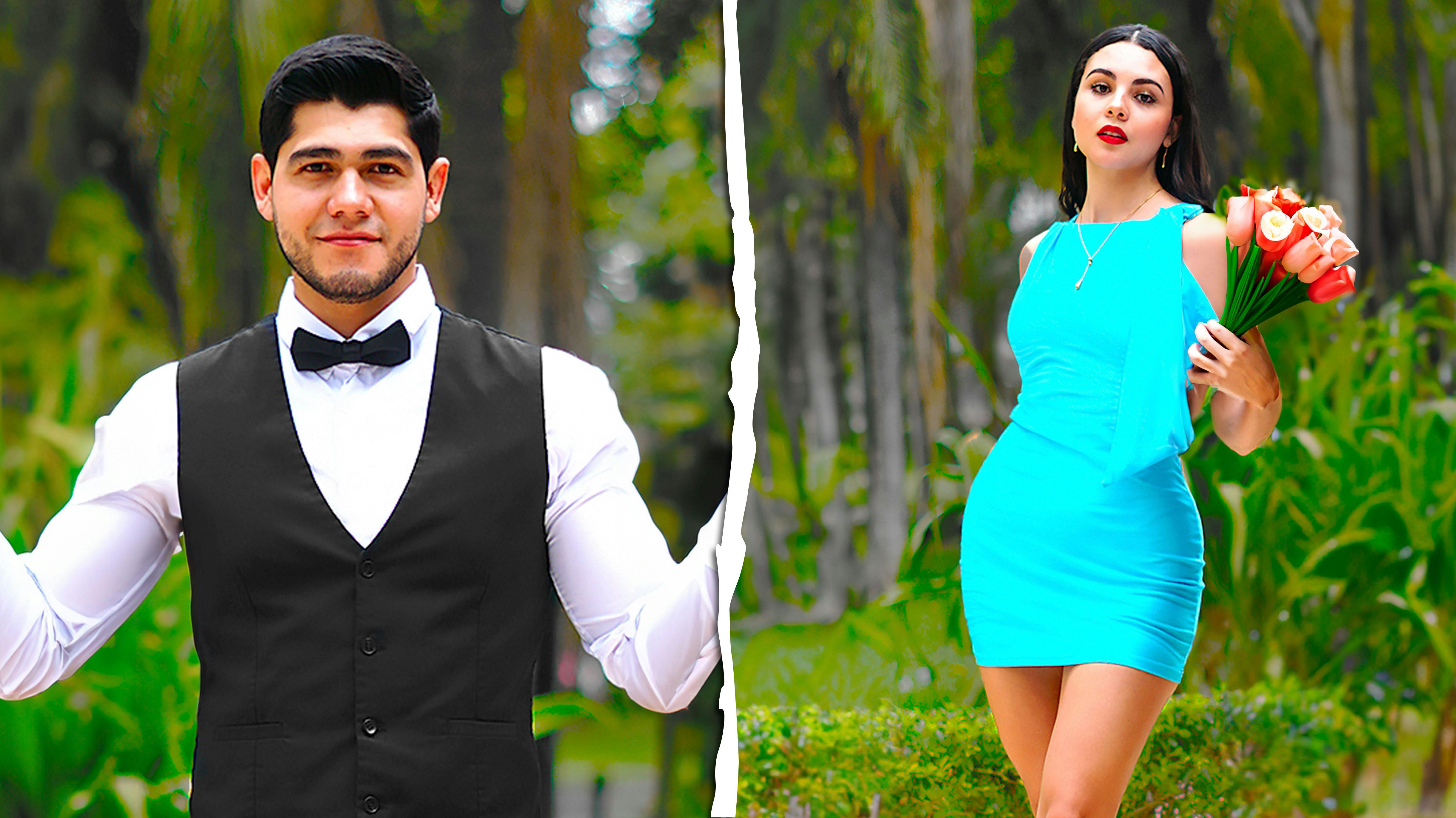 Fingió ser mesero para darle una lección de humildad a su novia