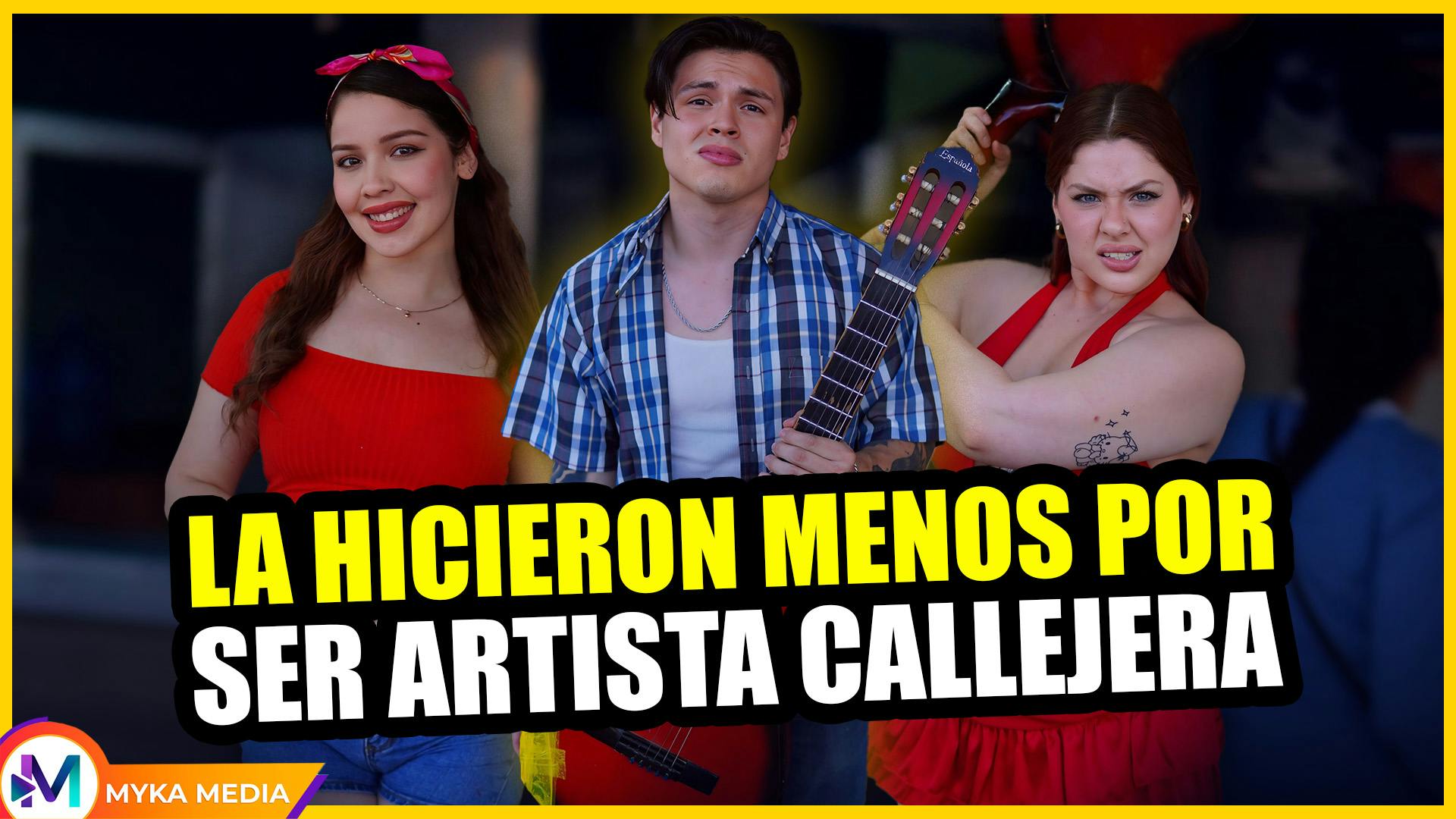 La hacían menos por ser artista callejera