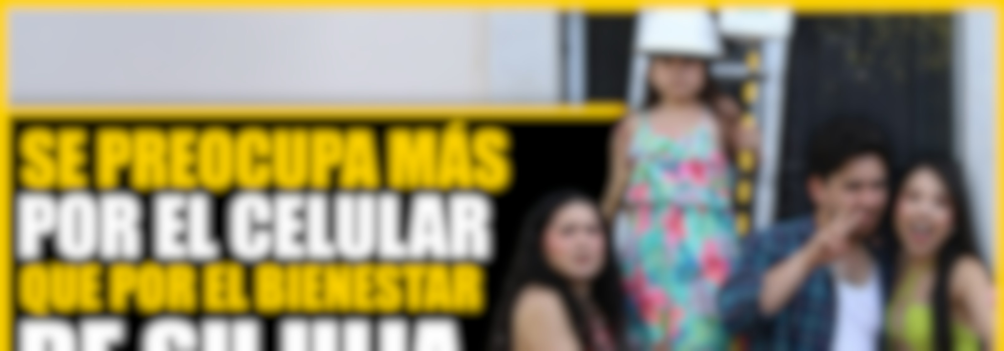 Se preocupaba más por el celular que por el bienestar de su hija
